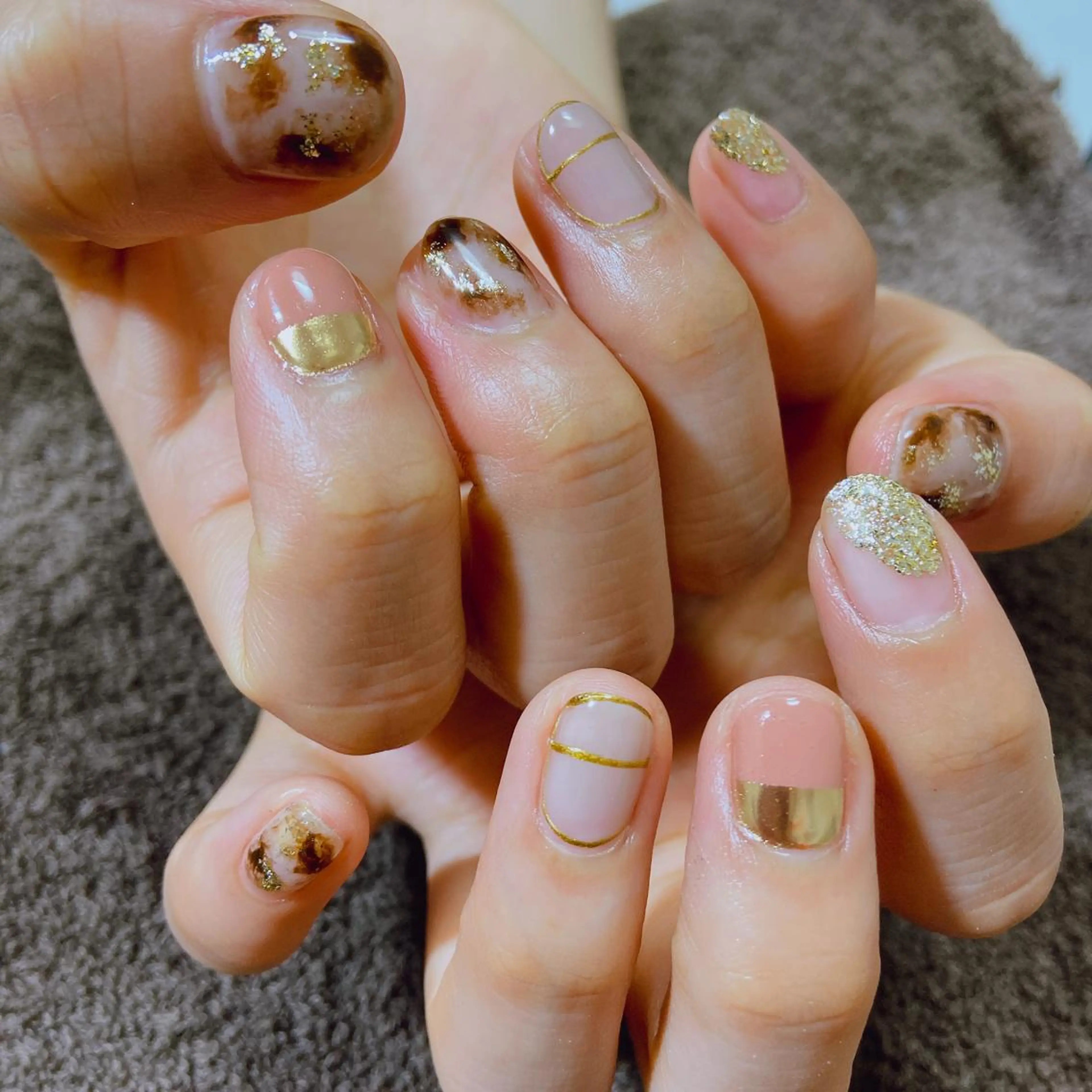 ネイル ニュアンスネイル Lokahi NAILのネイルデザイン