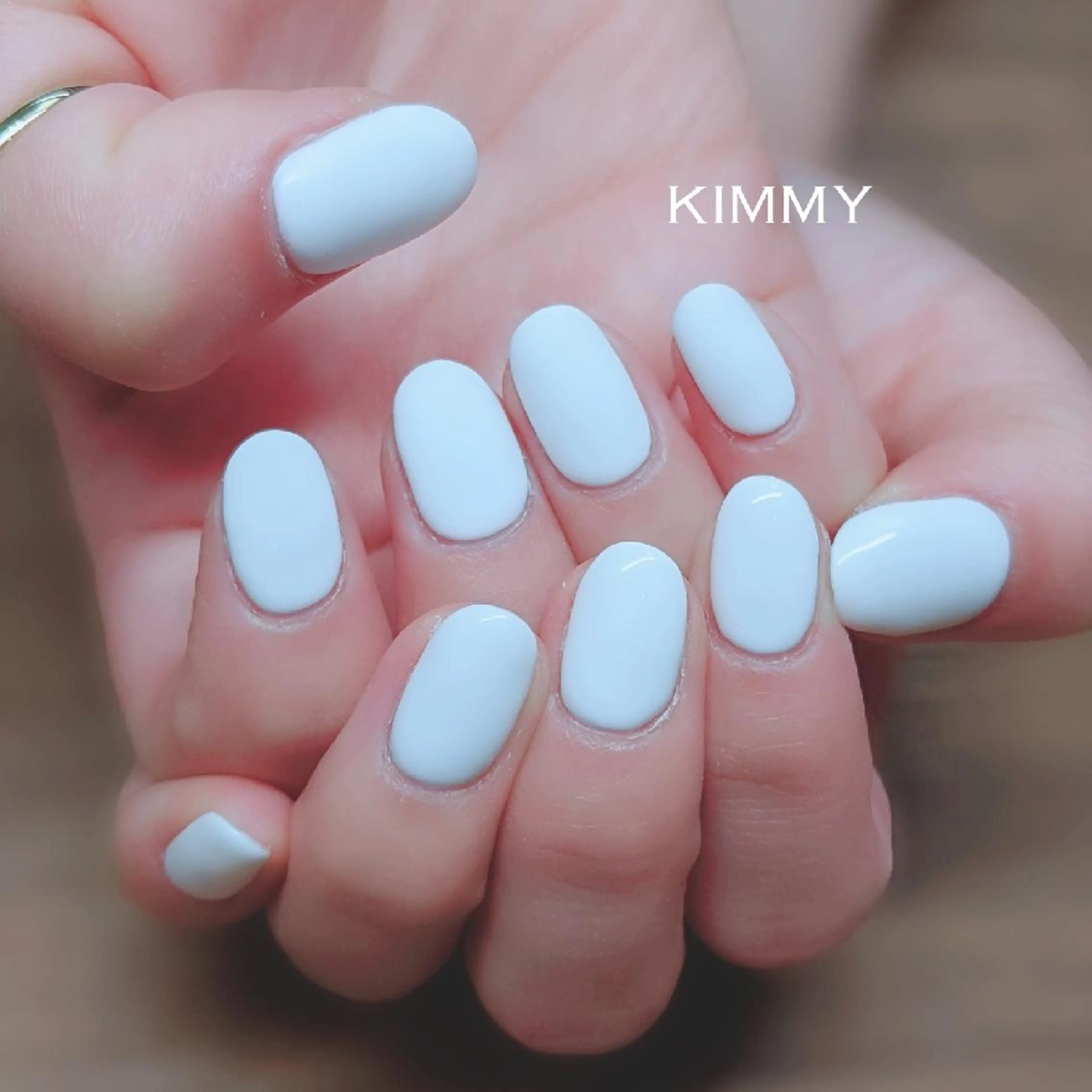 ネイル マットネイル ハンドネイル kimmy nailsのネイルデザイン