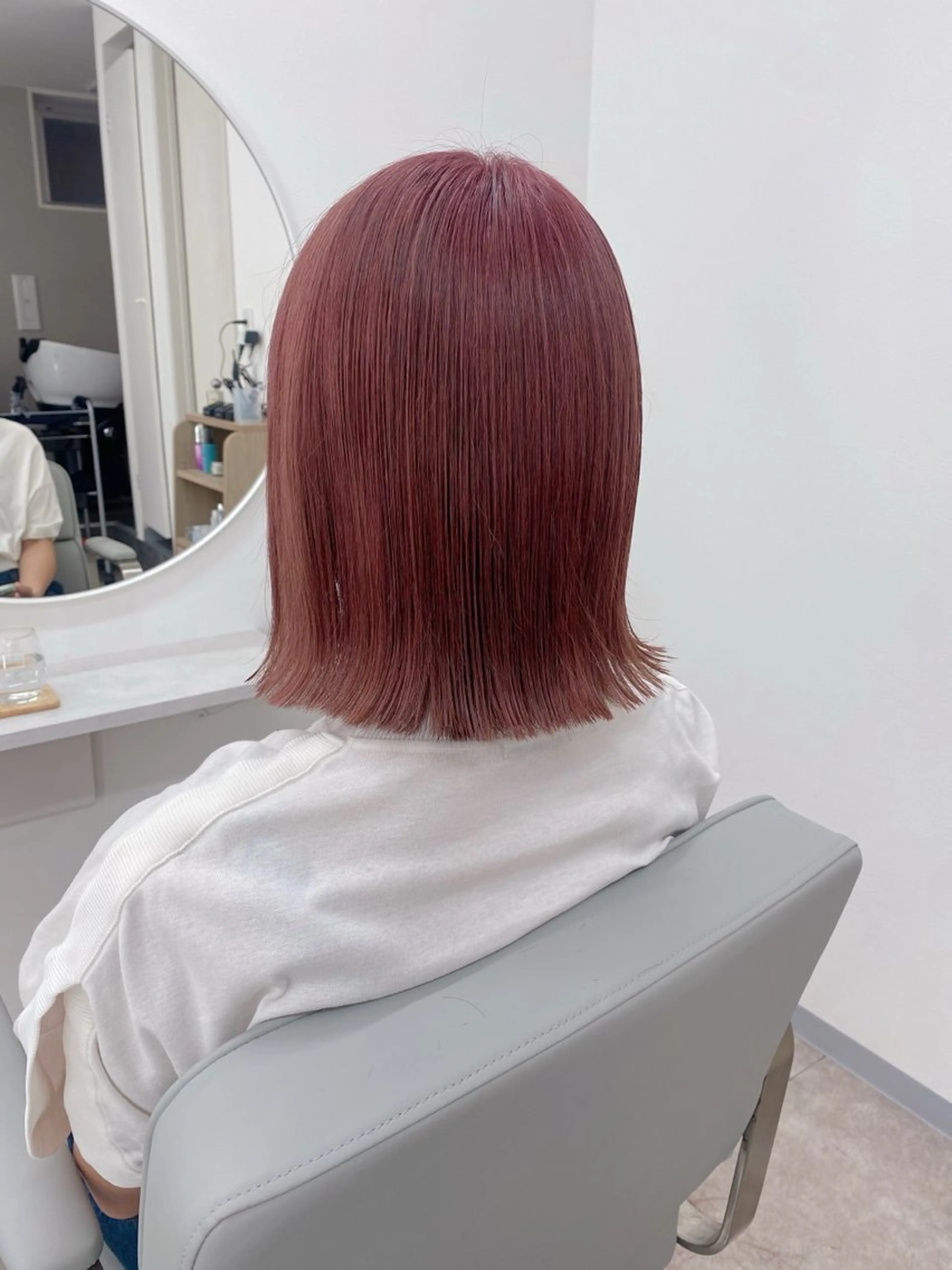 ミディアム カラー カット ヘアカラー トリートメント Lil by JIL BLAN所属・美髪ヘア💛 TOMOMIのヘアスタイル