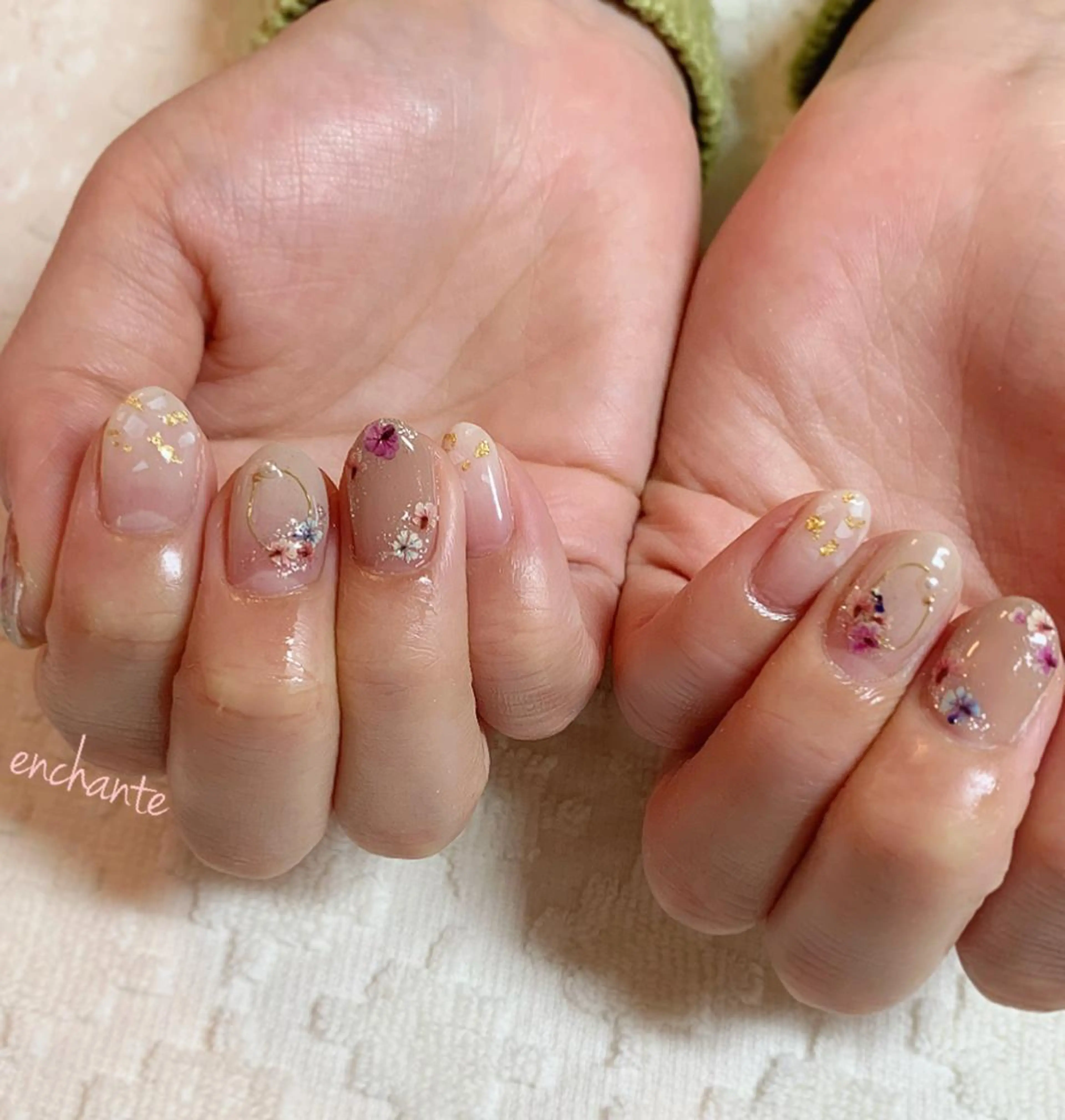 ネイル アンシャンテ所属・enchante 自由が丘のネイルデザイン