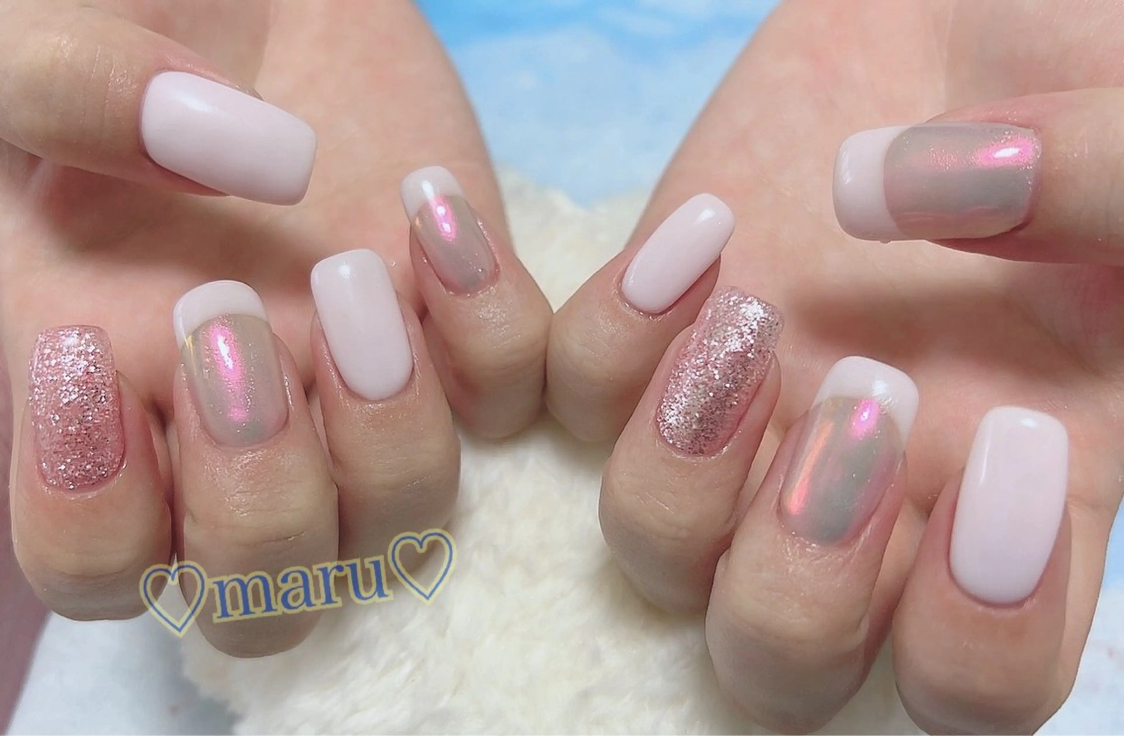 ネイル ハンドネイル フットネイル まるみ ♡のネイルデザイン