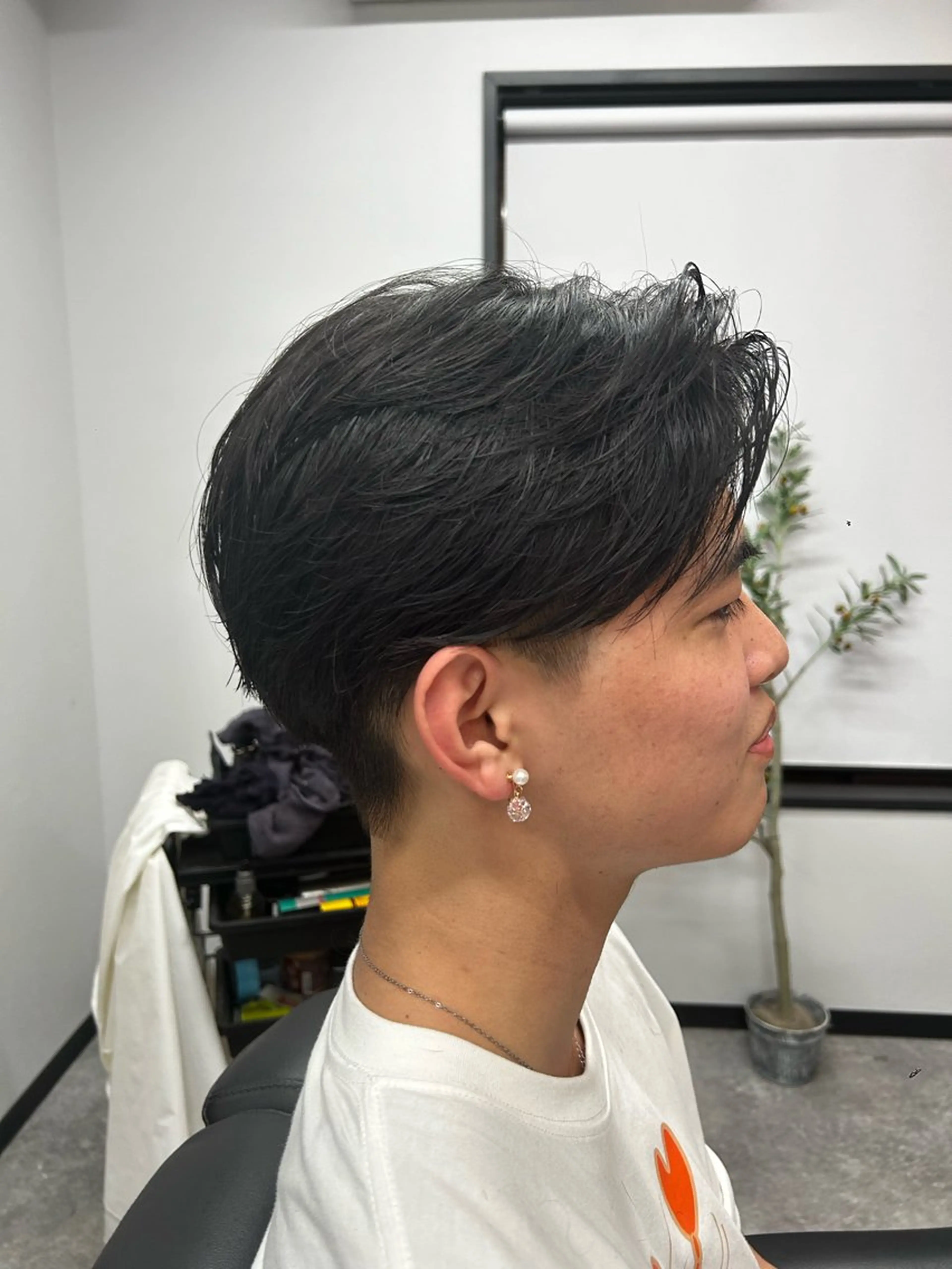 パーマ メンズ フェザーパーマ メンズパーマ カット パーマ メンズカット/ メンズパーマ/佐藤のヘアスタイル