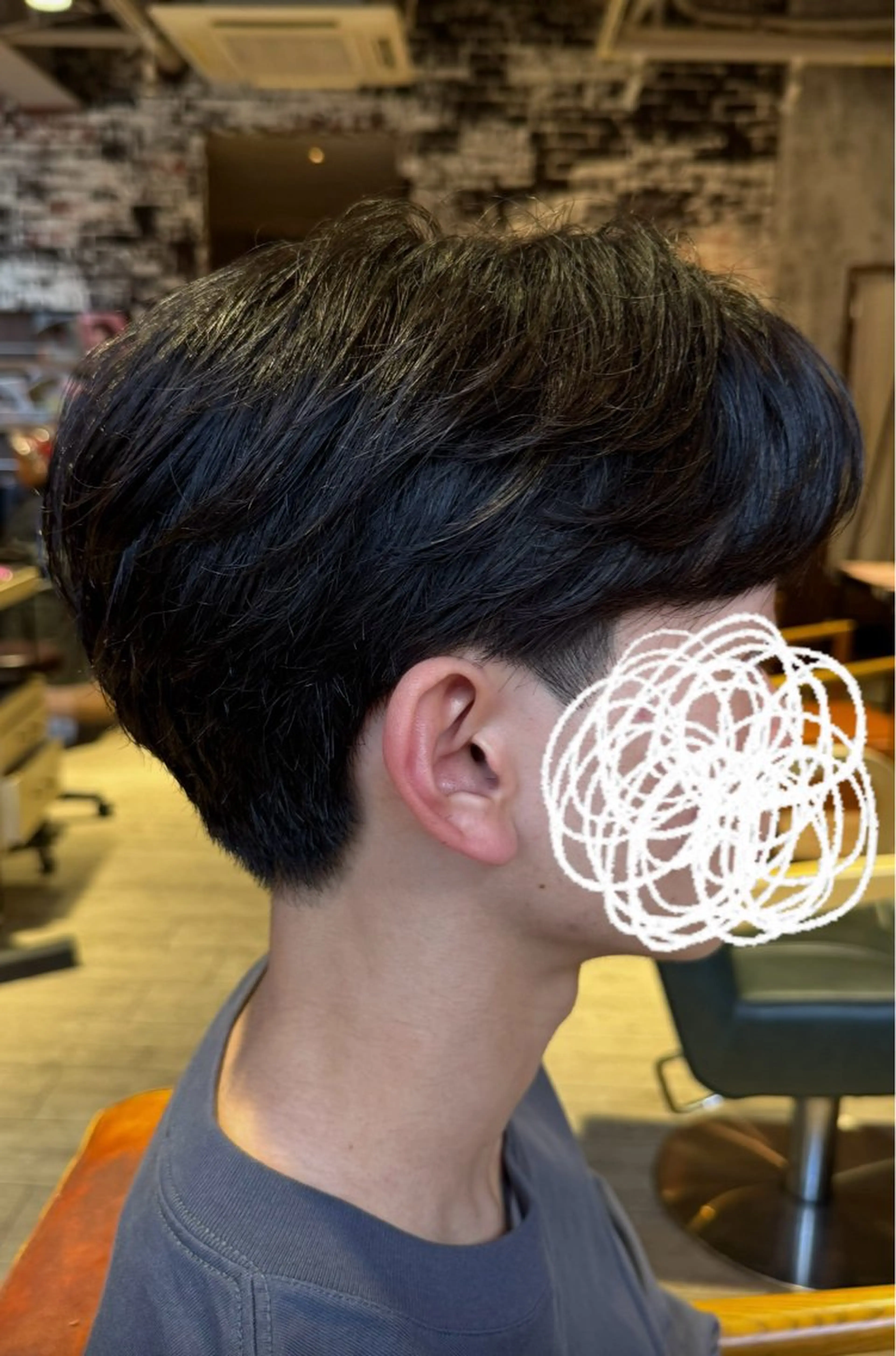 メンズ カット TESORO 十河のヘアスタイル