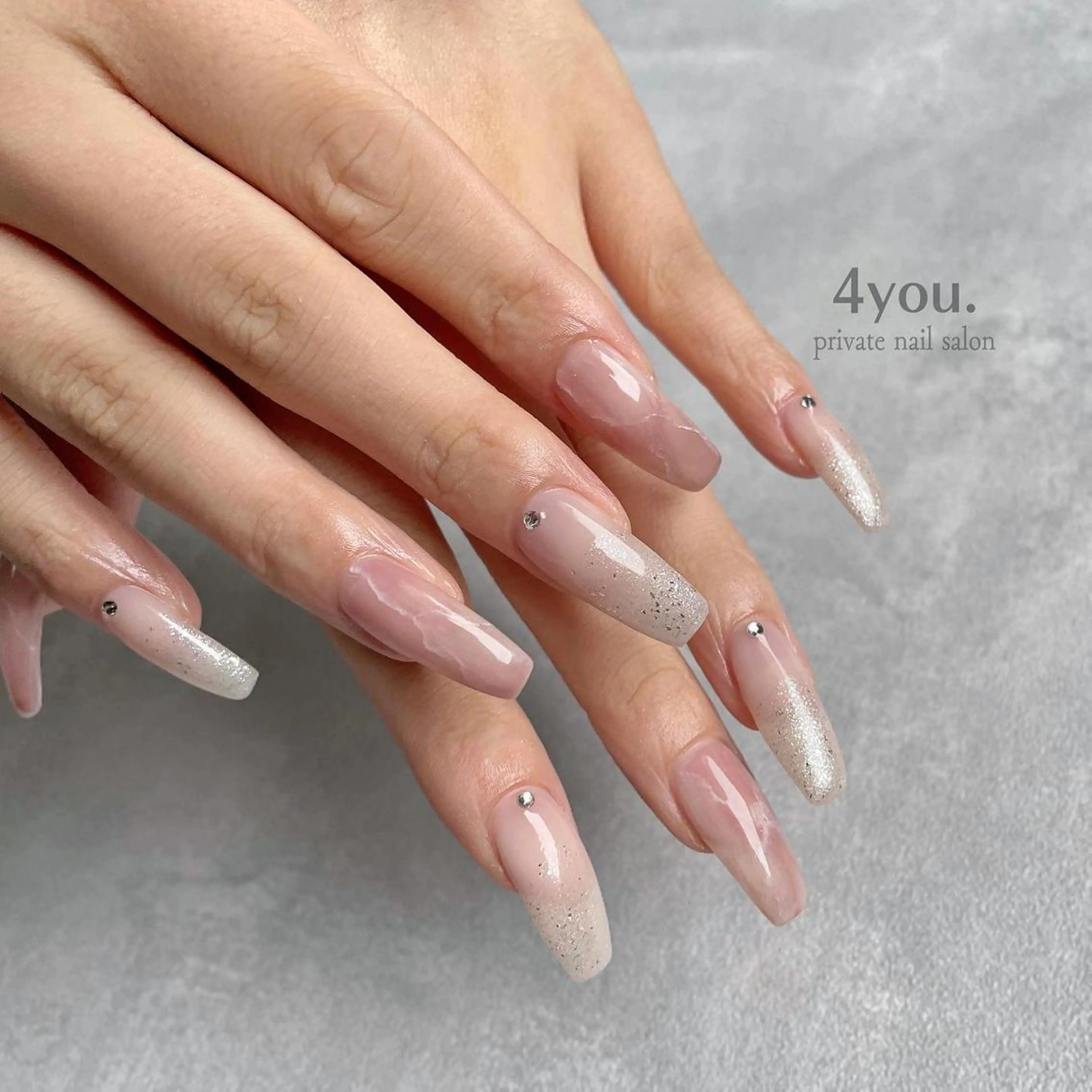 ネイル ハンドネイル nail salon ４ｙｏｕ．のネイルデザイン