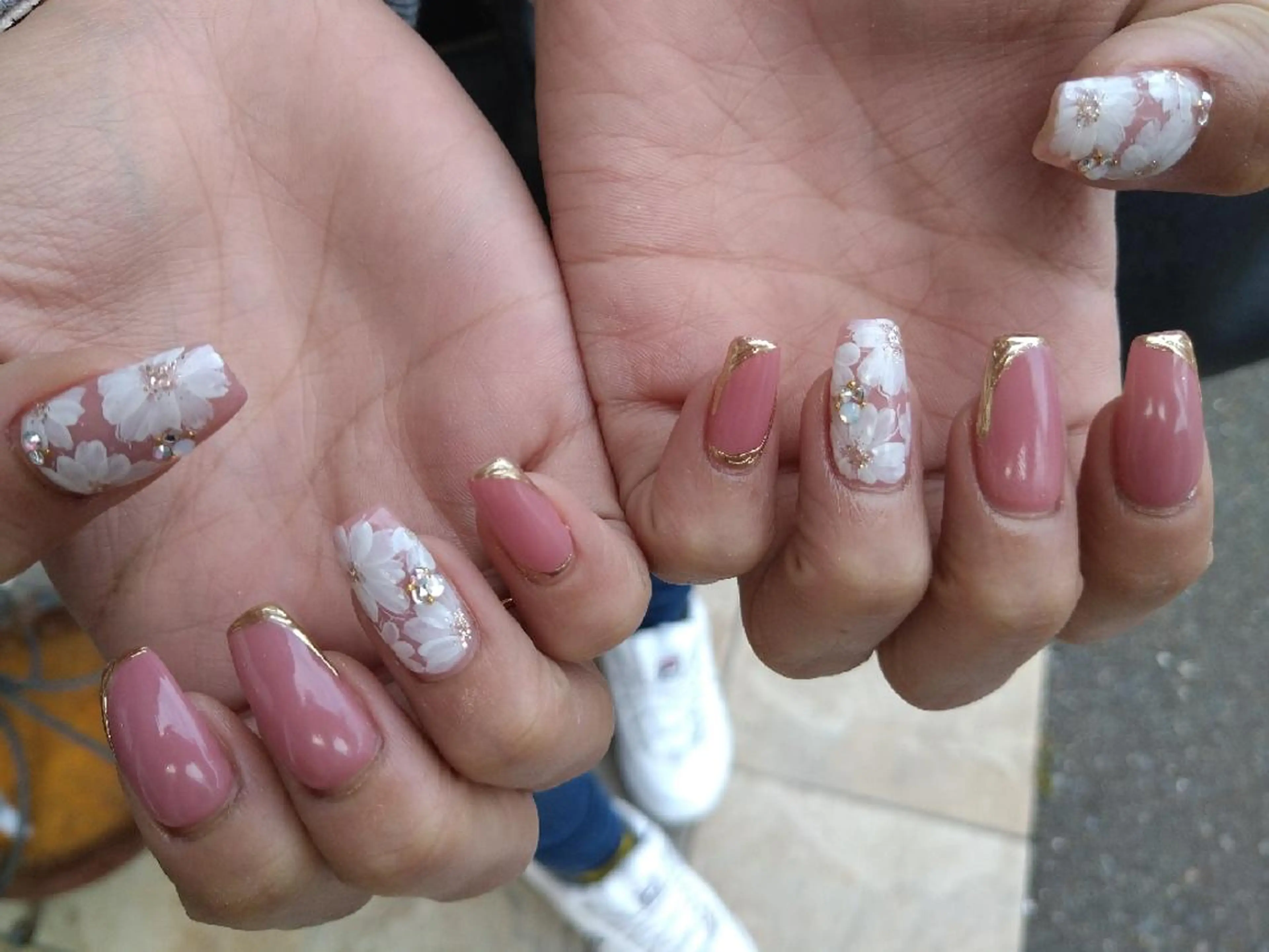 ネイル ロング アートネイル BlissNail ブリスネイルのネイルデザイン