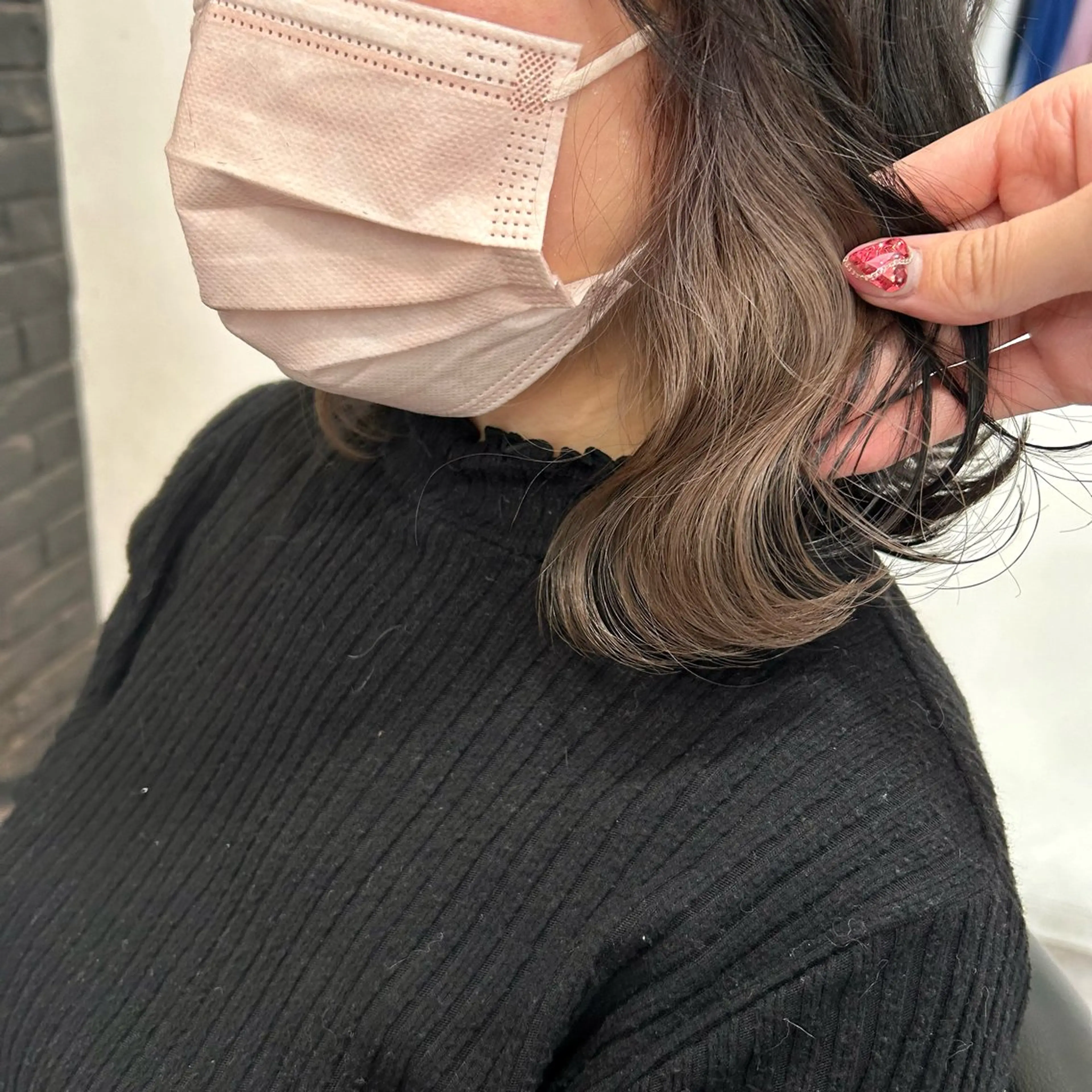 ミディアム カラー Slap Dash 【スラップ ダッシュ】所属・髪質改善カラー 🧸かりん🎀‪のヘアスタイル