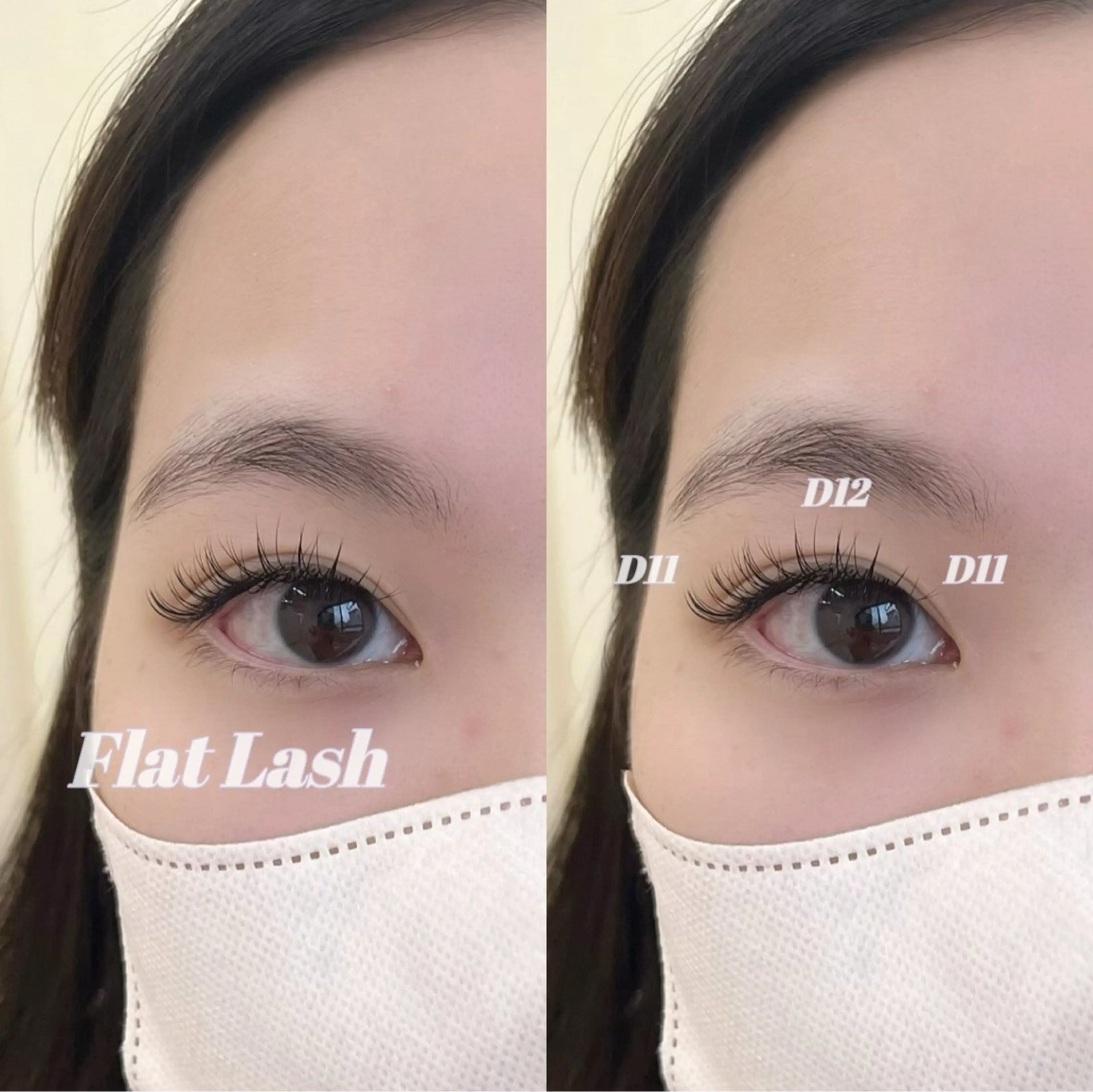 マツエク・マツパ 束感まつ毛 フラットラッシュ マツエク Luana anriのマツエク・マツパデザイン