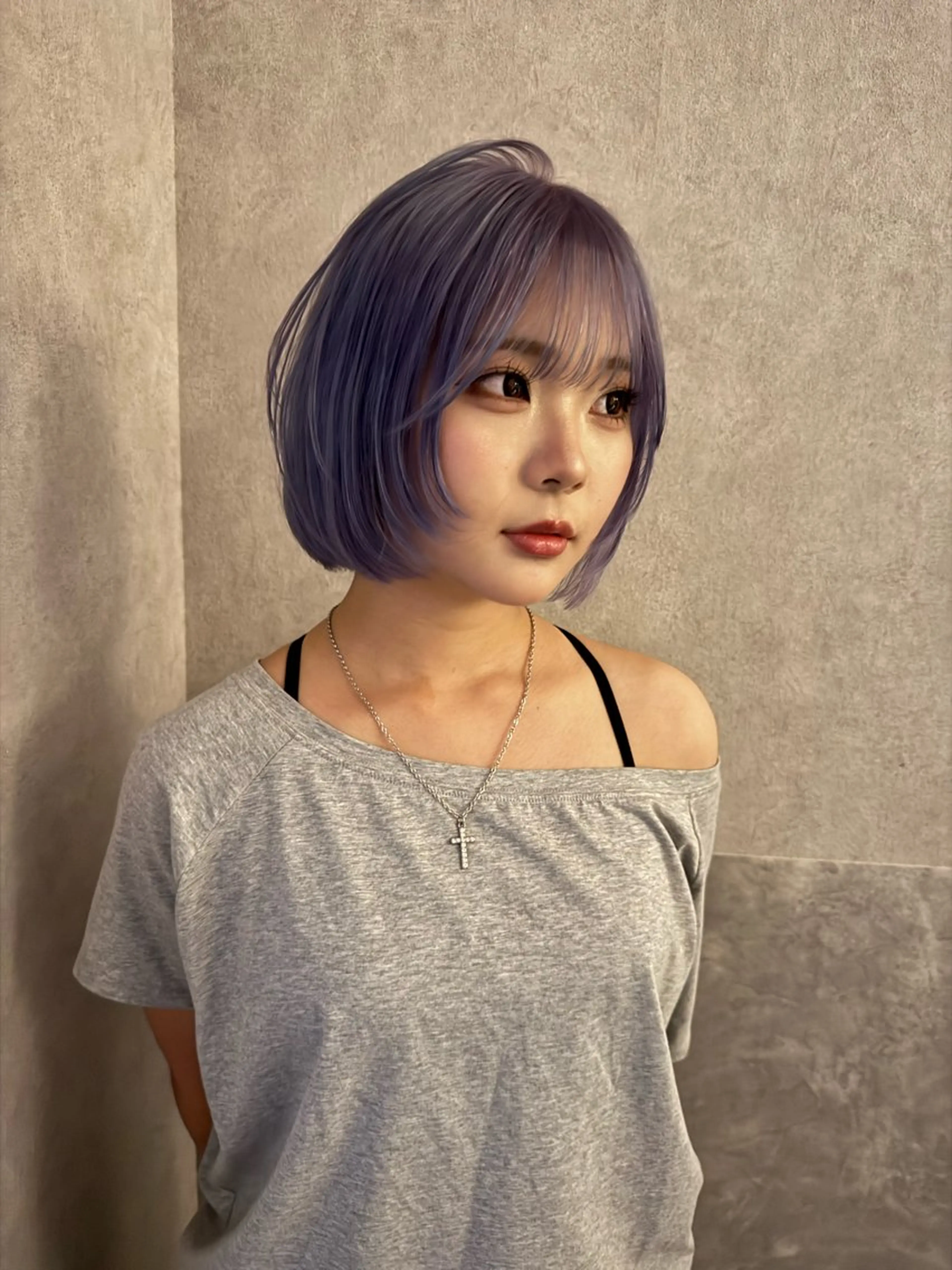 ショート ヘアカラー 坂口 京平のヘアスタイル