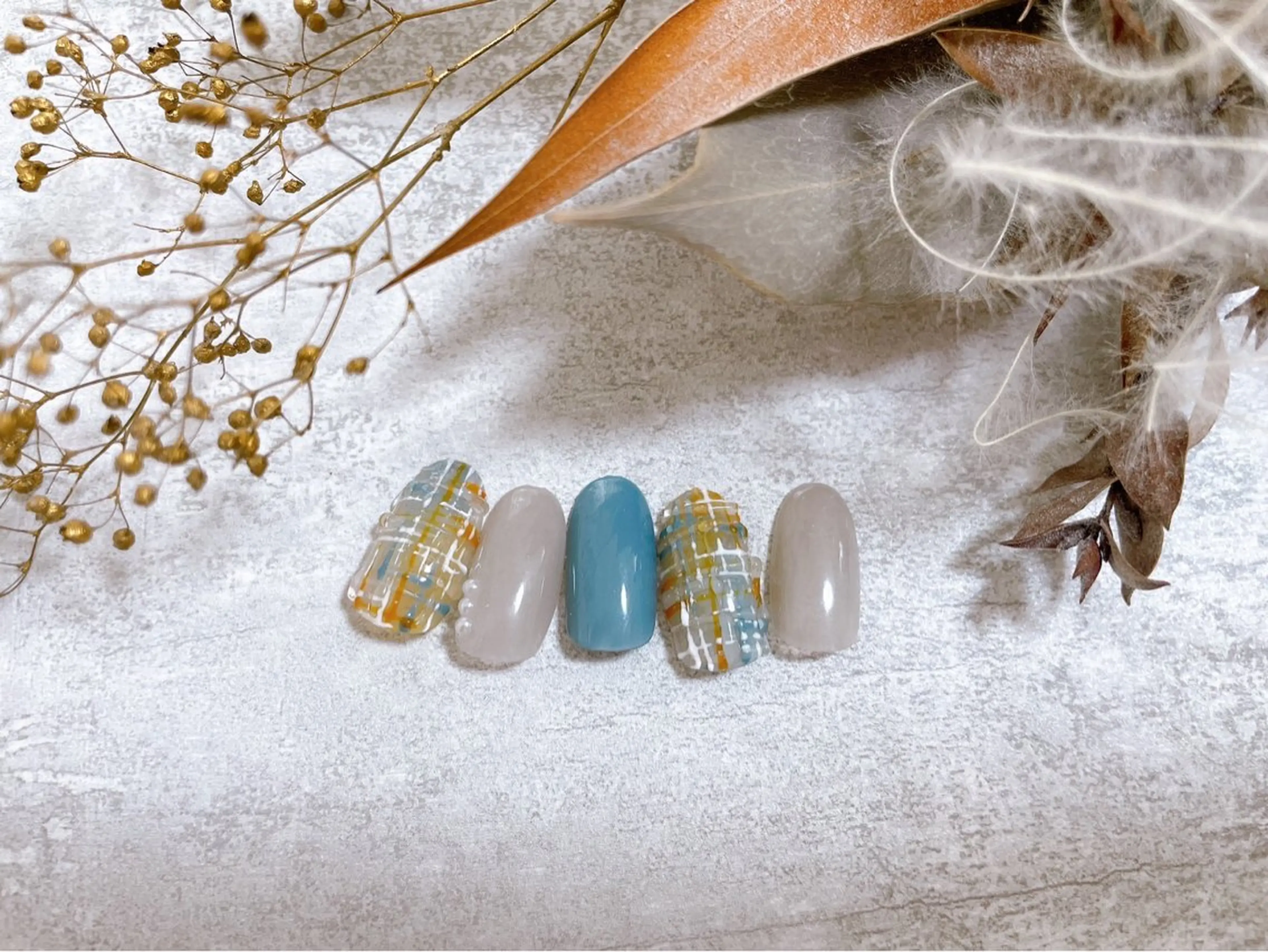 ネイル オーロラネイル フットネイル フレンチネイル ジェルネイル マグネットネイル ハンドネイル kiki nail 二子玉川のネイルデザイン