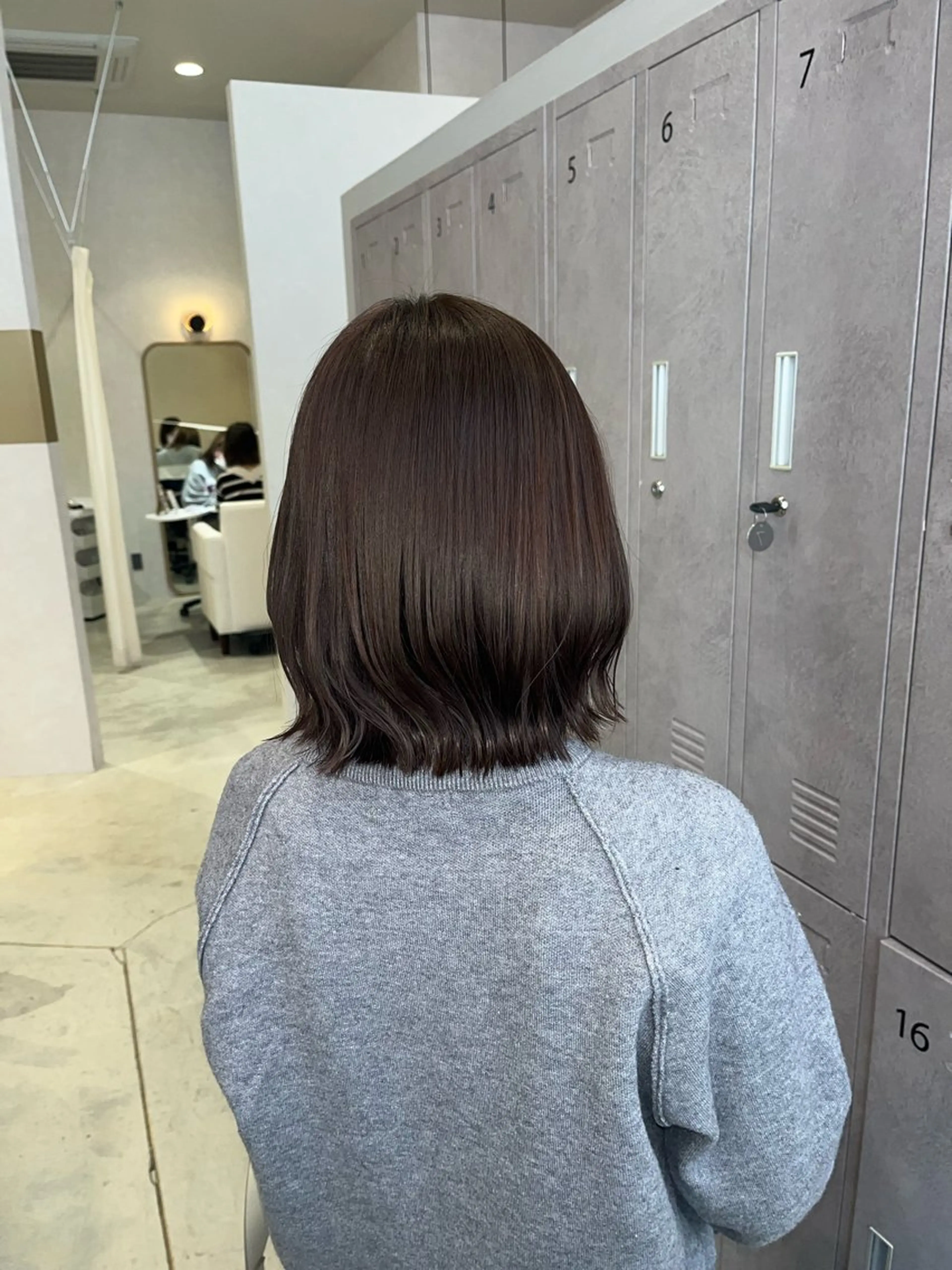 カラー カット ヘアカラー トリートメント 斉藤 果音のヘアスタイル