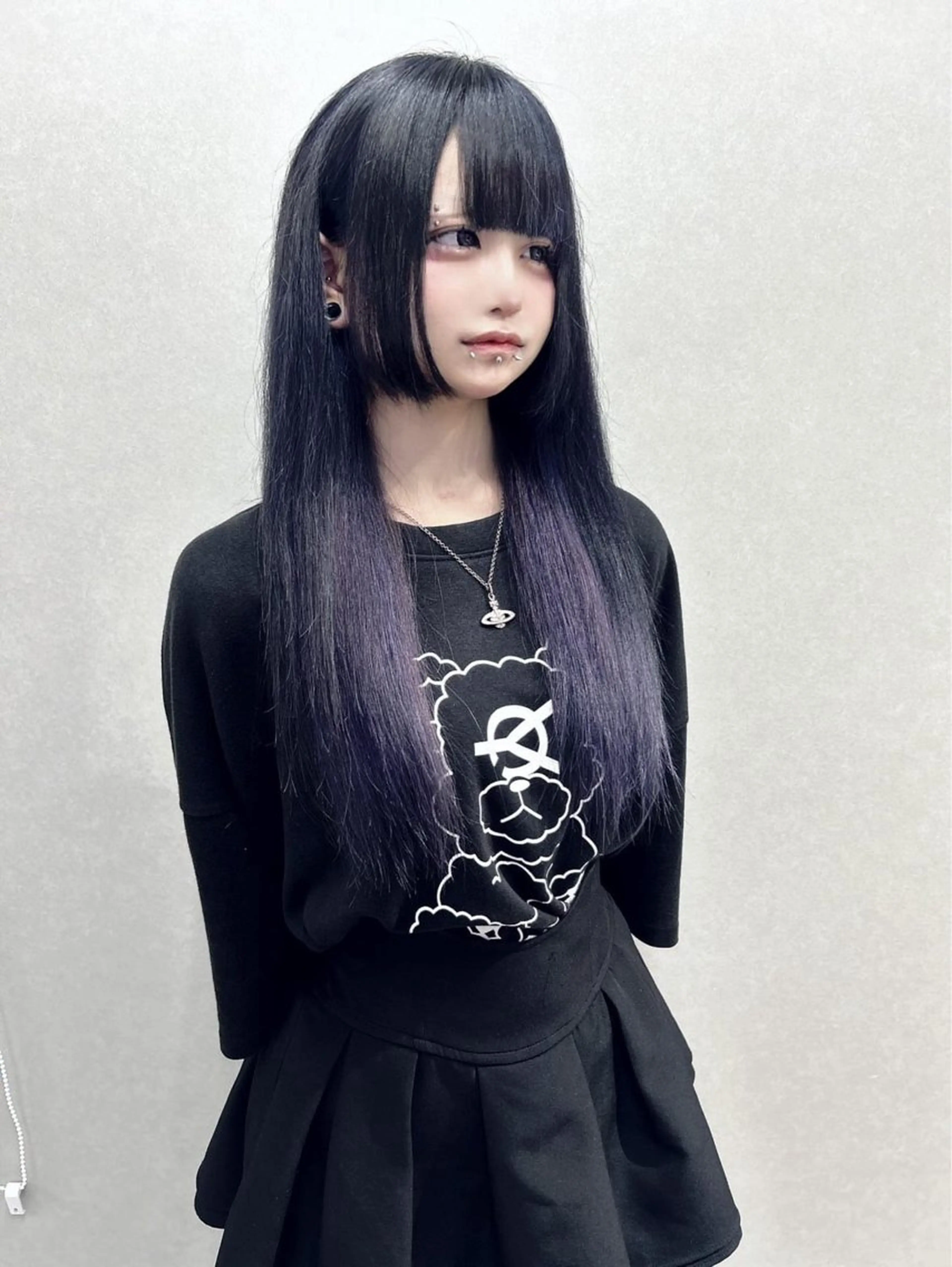 ロング カラー ハイトーンカラー ヘアカラー ハイトーン/レイヤー /迫田龍明のヘアスタイル