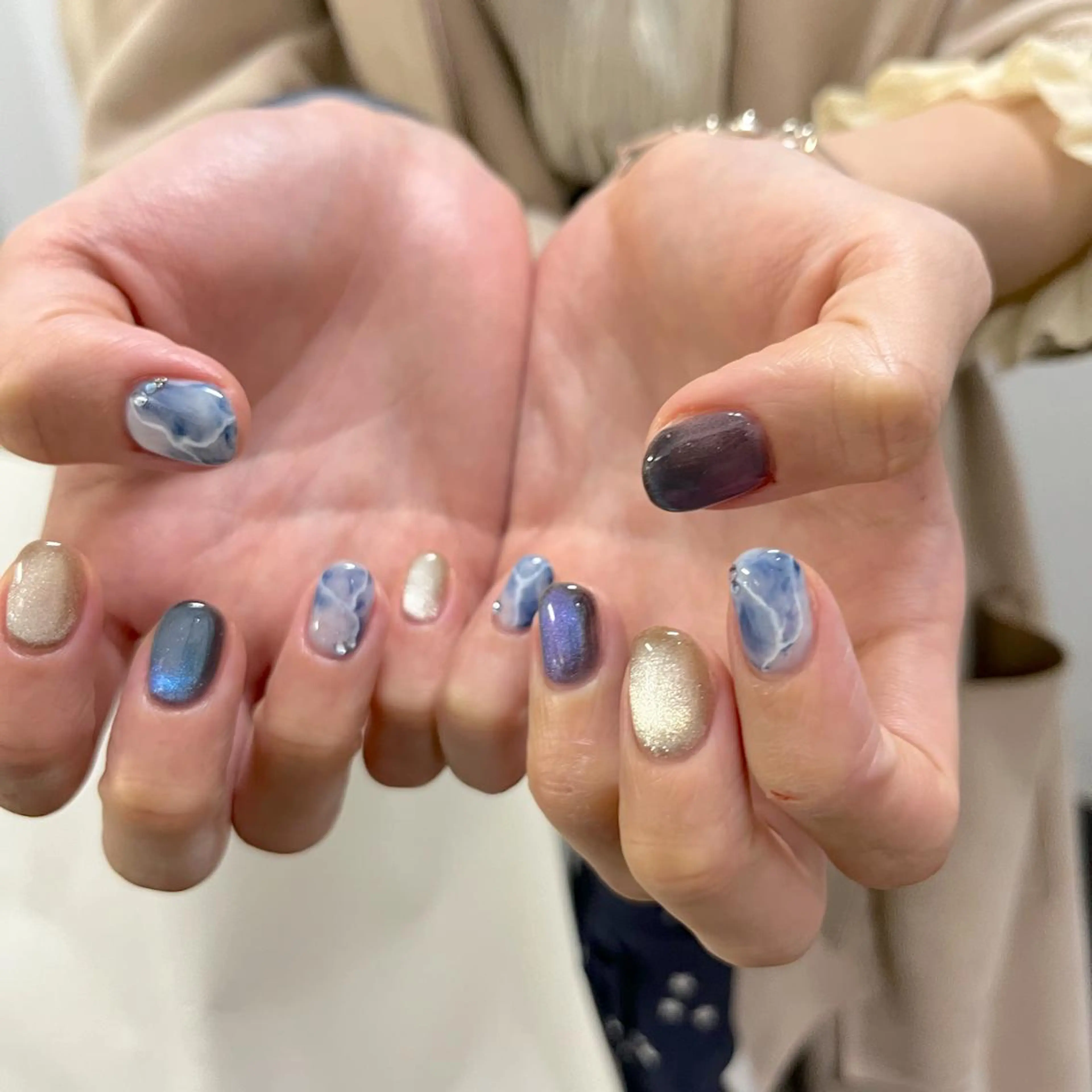 ネイル ハンドネイル Fairy 若月のネイルデザイン