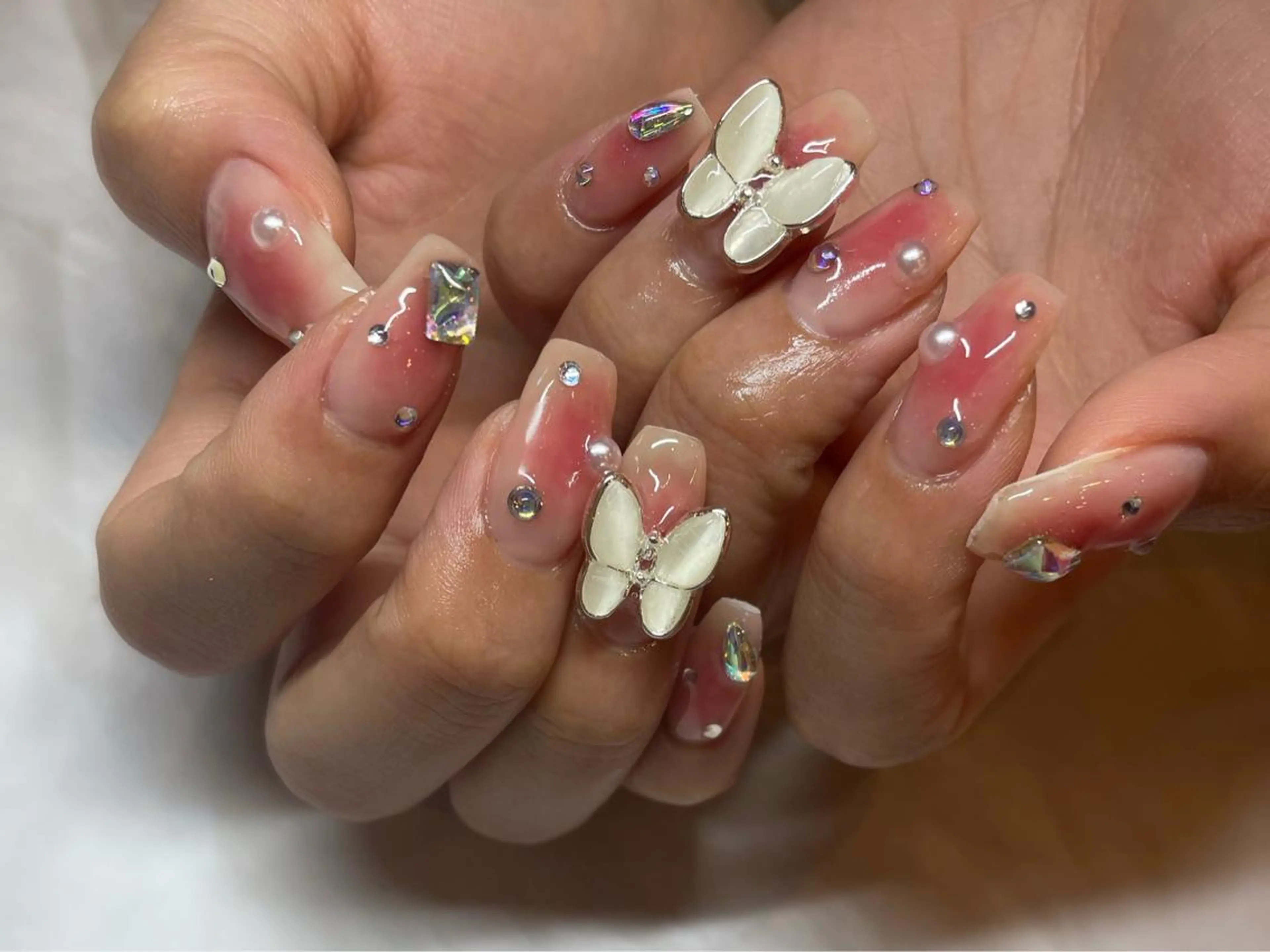 ネイル チークネイル Nail room 【Mente】のネイルデザイン