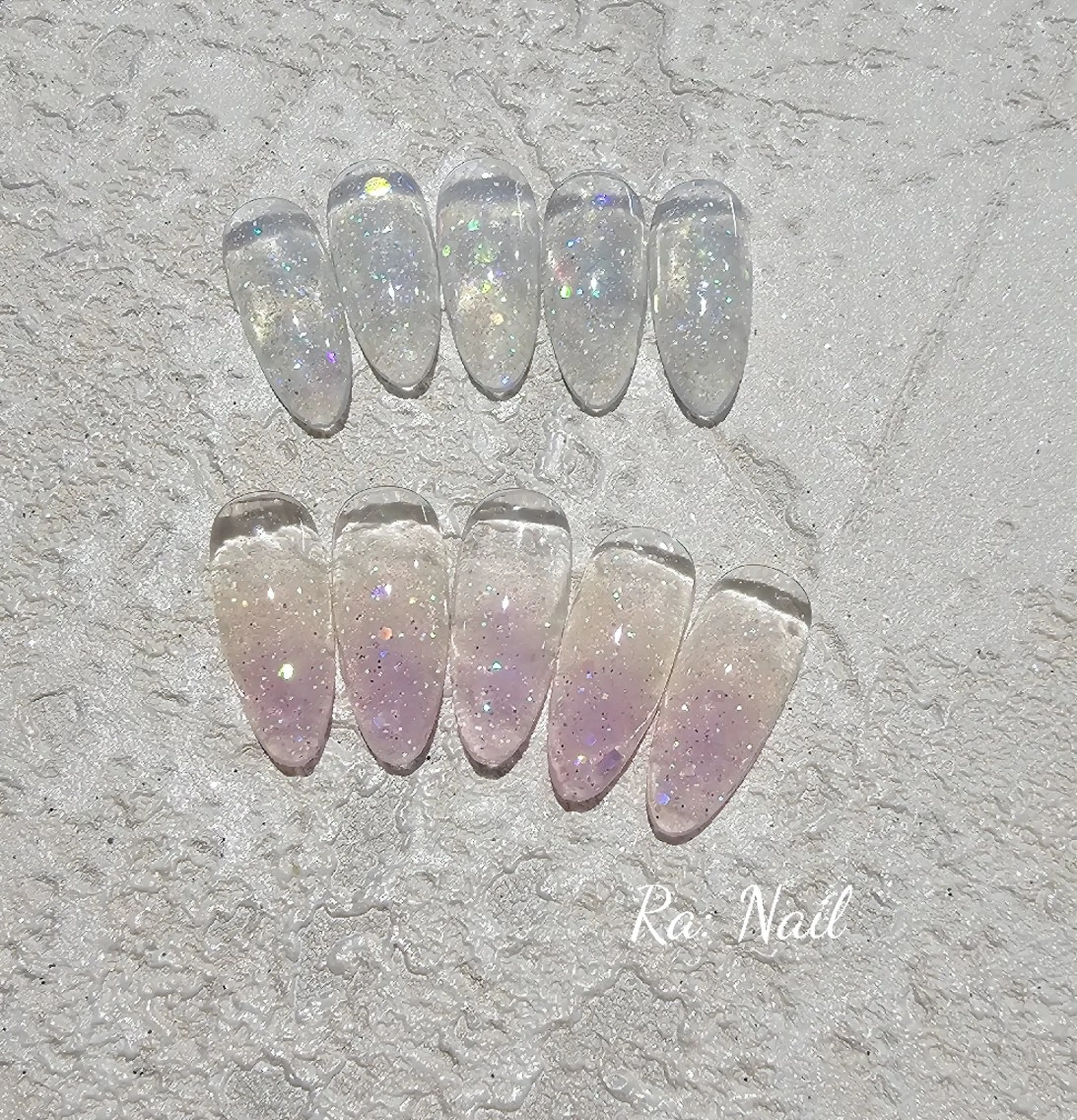 スカルプ長さだし➕ジェルワンカラーの写真