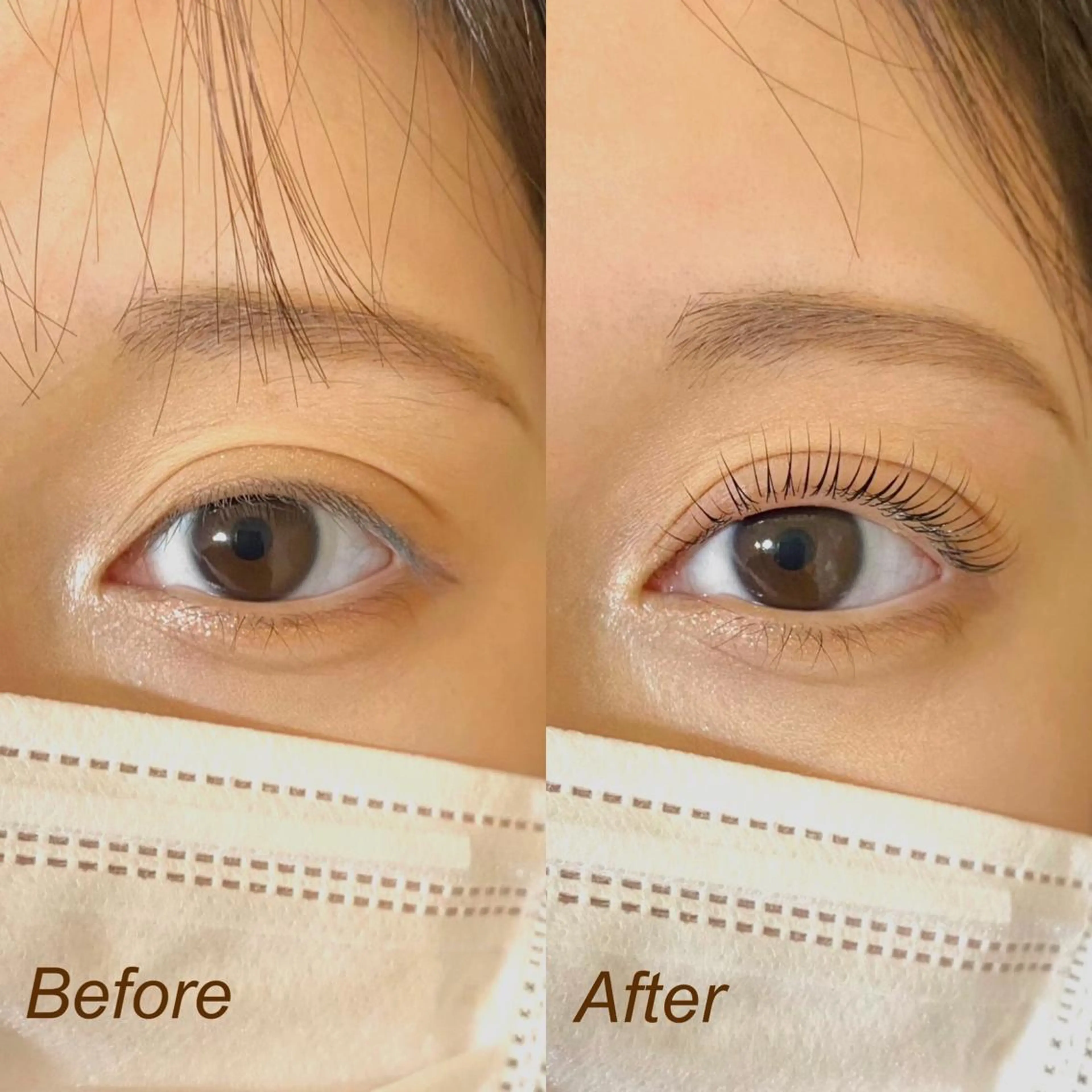 マツエク・マツパ パリジェンヌラッシュリフト マツパ GOTODAY  SHAiR SALON 渋谷Amiu店所属・eyelist rie.のマツエク・マツパデザイン