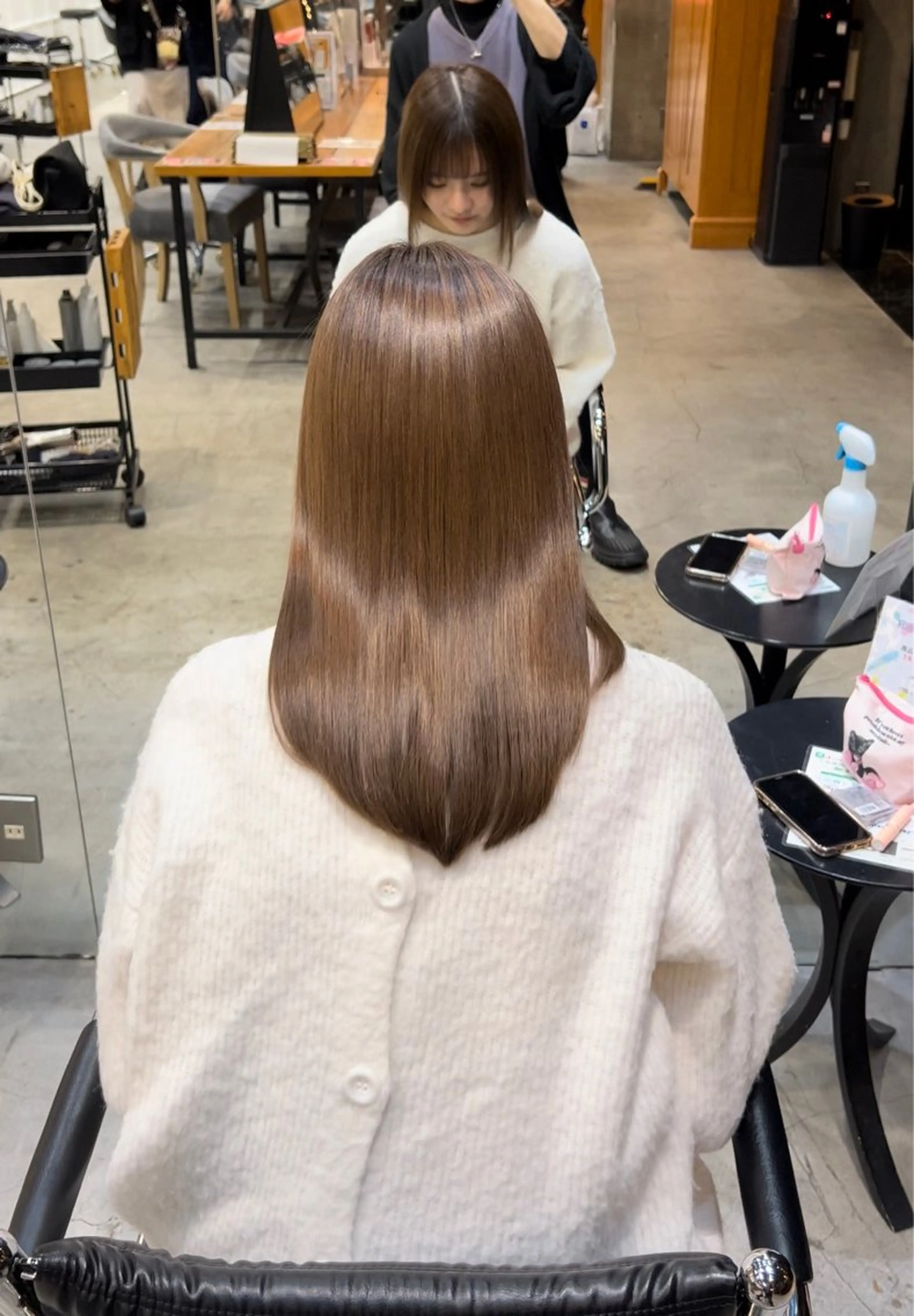 ミディアム カラー ブリーチ 髪質改善 縮毛矯正 トリートメント 酸性ストレート ヘアカラー 縮毛矯正 GO TODAY 原宿本店所属・🎁メンズカット/ 髪質改善/DAIKIのヘアスタイル