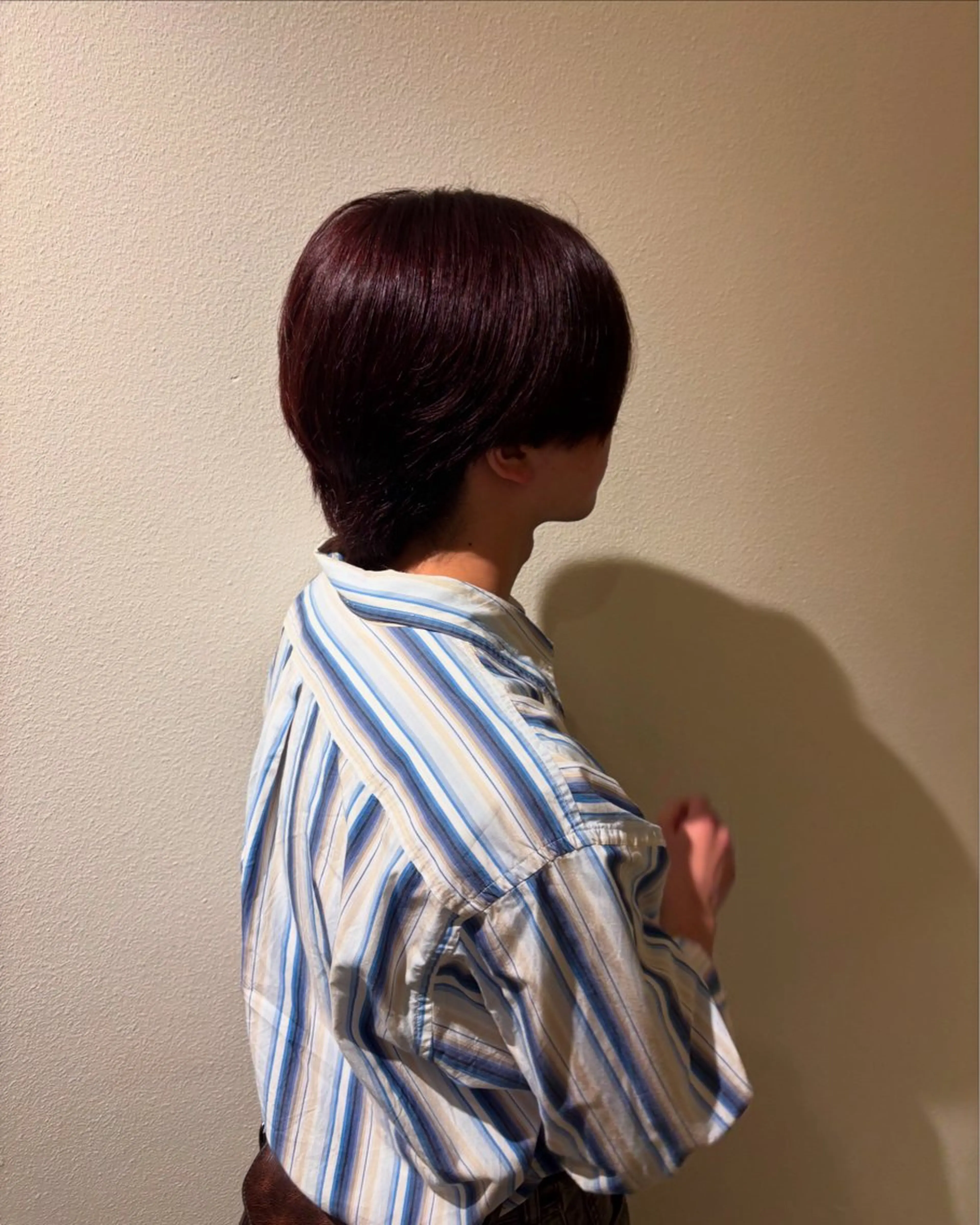 ショート カラー メンズ ヘアカラー 上條 響子のヘアスタイル
