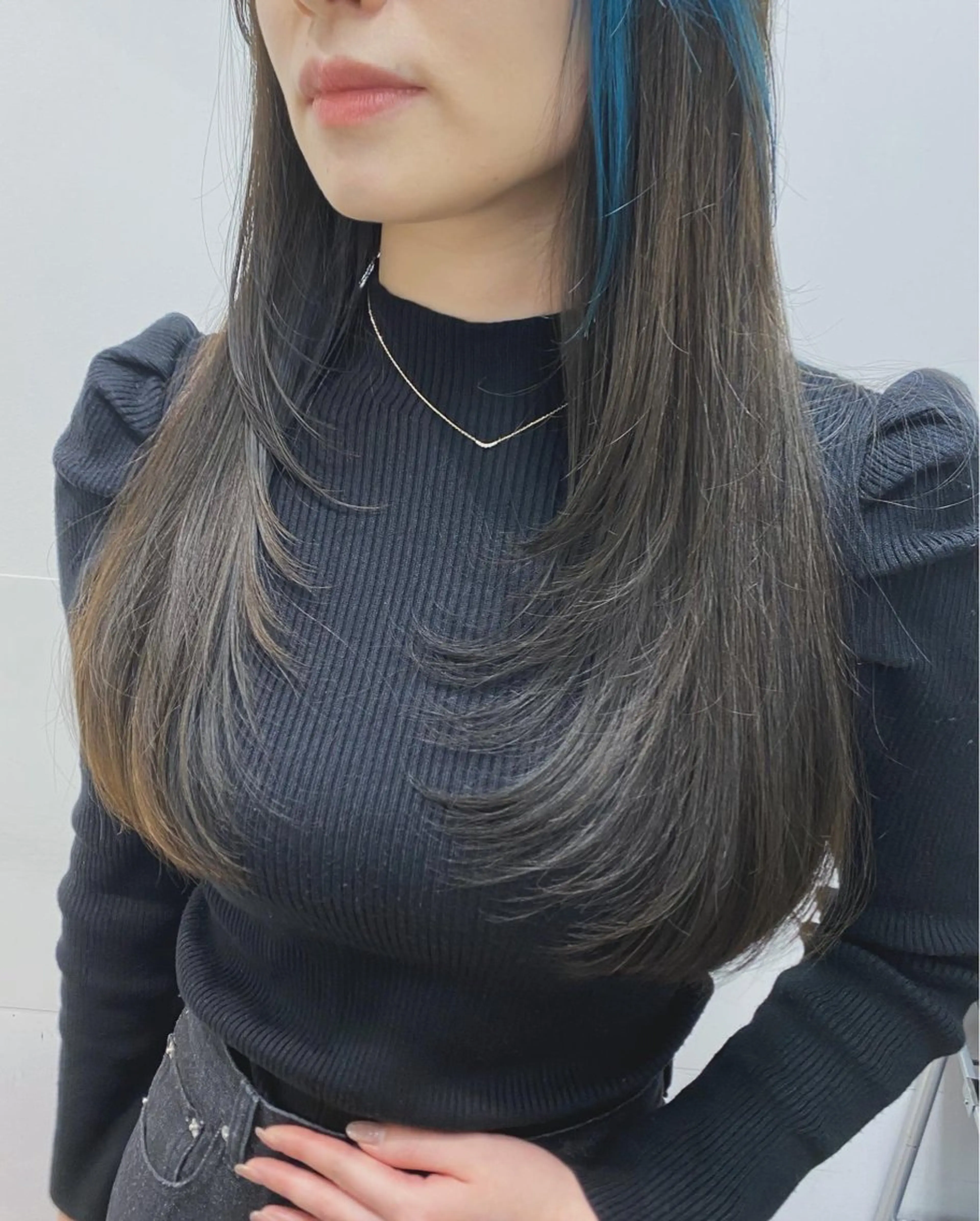 ロング カラー ヘアアレンジ レイヤーカット Rene'所属・💖当日予約⭕️ 💖純也のヘアスタイル
