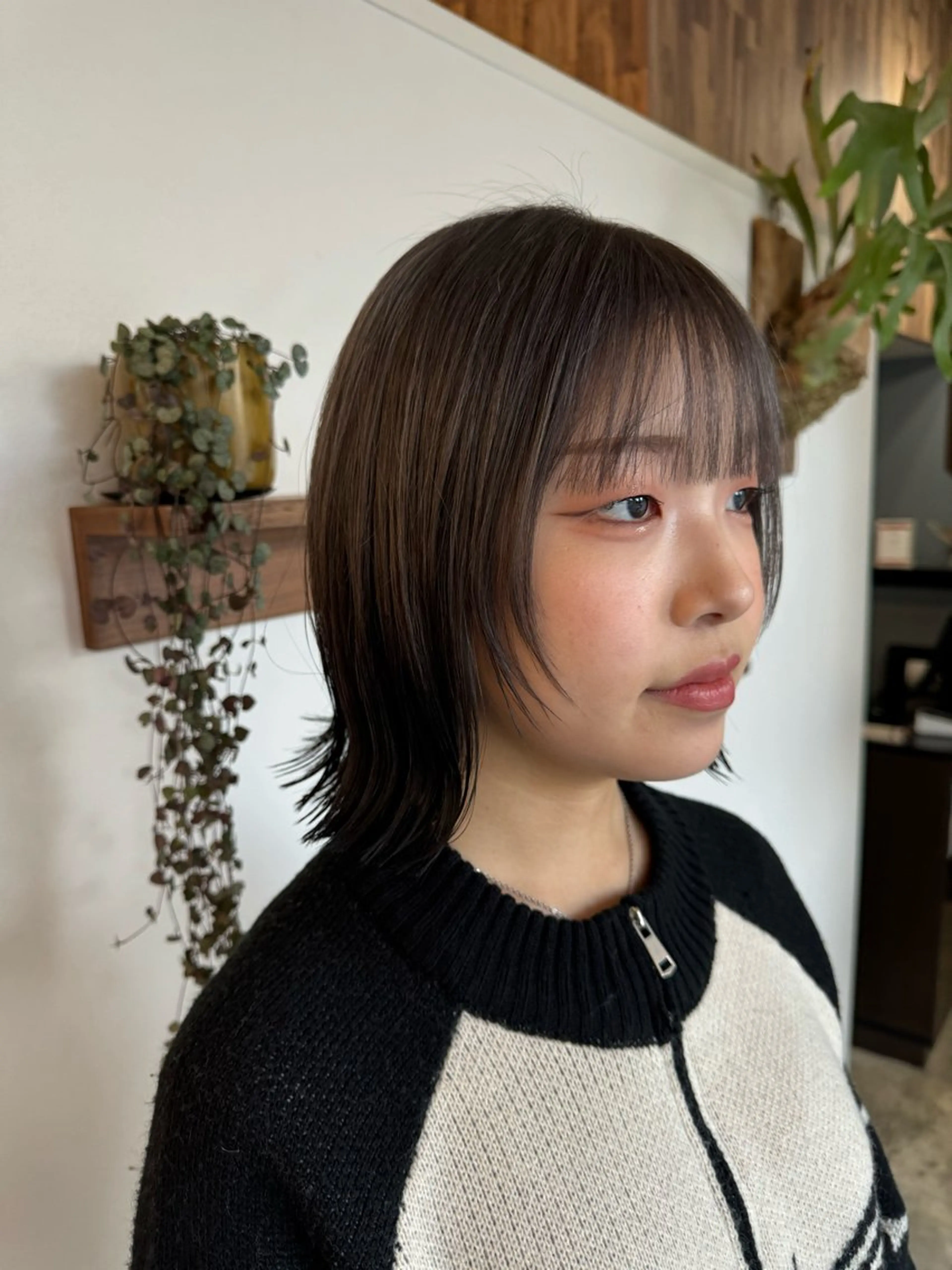 ショート ボブ レイヤーカット A.Ｍ.hair所属・福本 凌のヘアスタイル