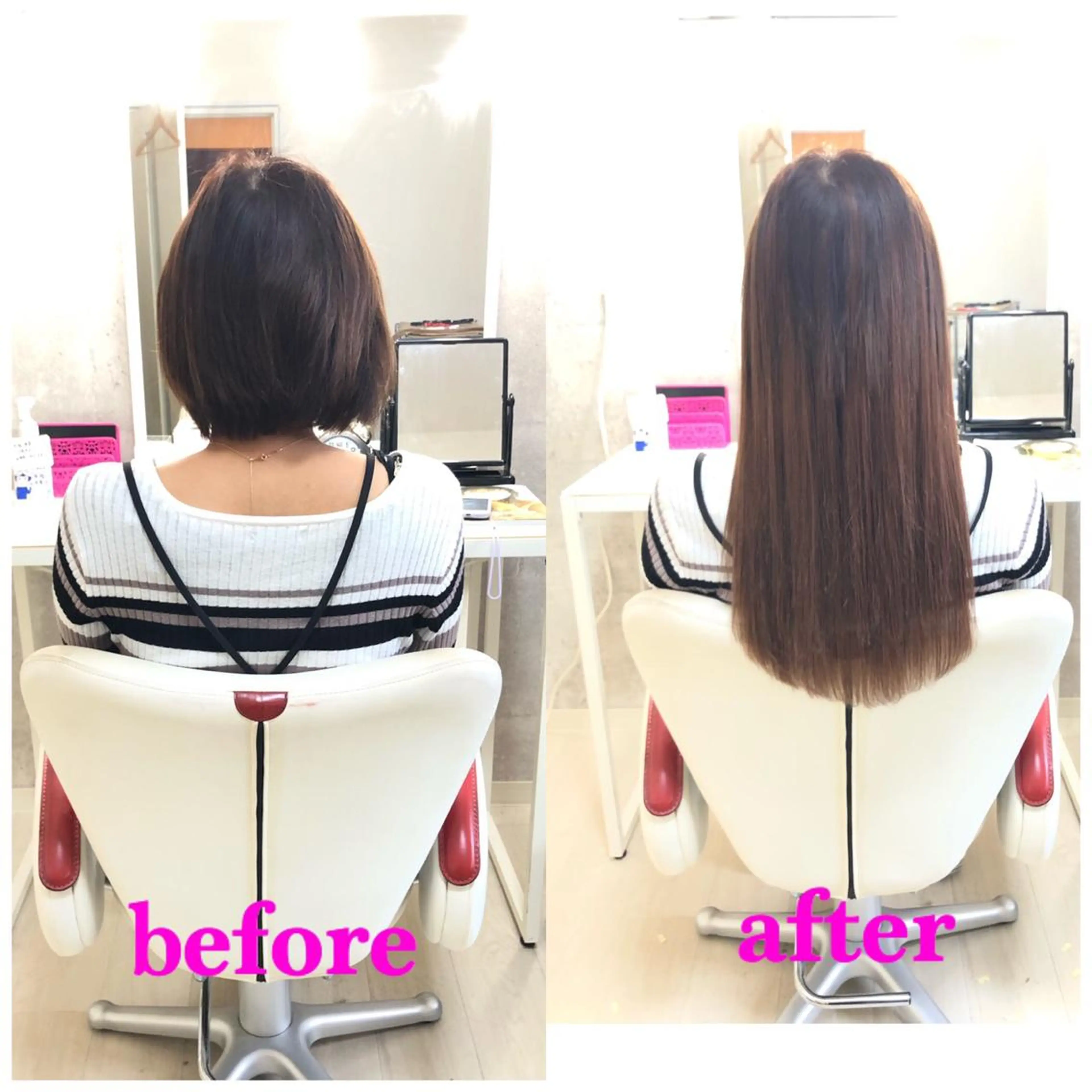 ロング エクステ ドレスアップ心斎橋店所属・🌸ドレスアップ 心斎橋店🌸のヘアスタイル