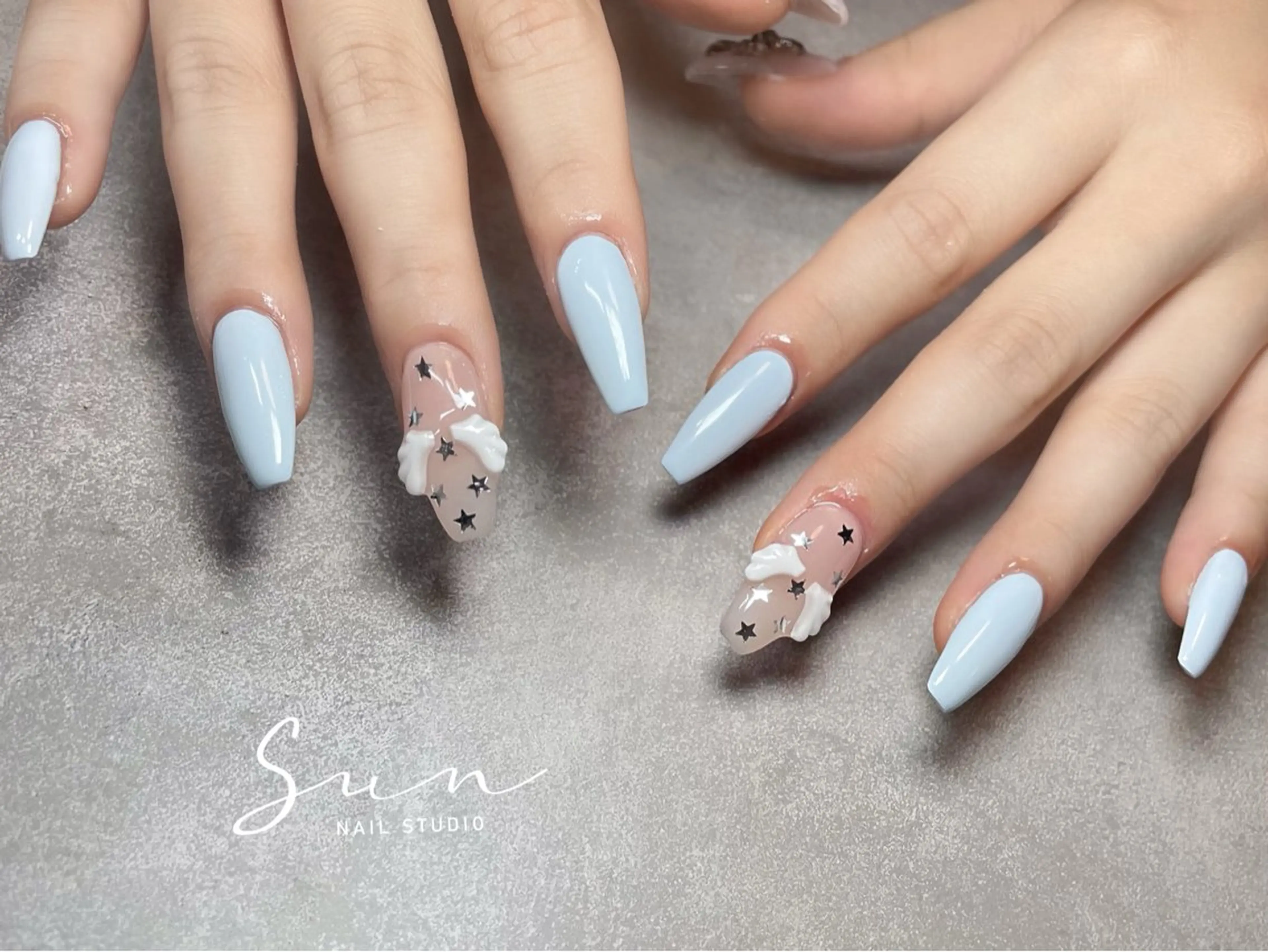ネイル ハンドネイル ハンドケア SUN nail上本町のネイルデザイン