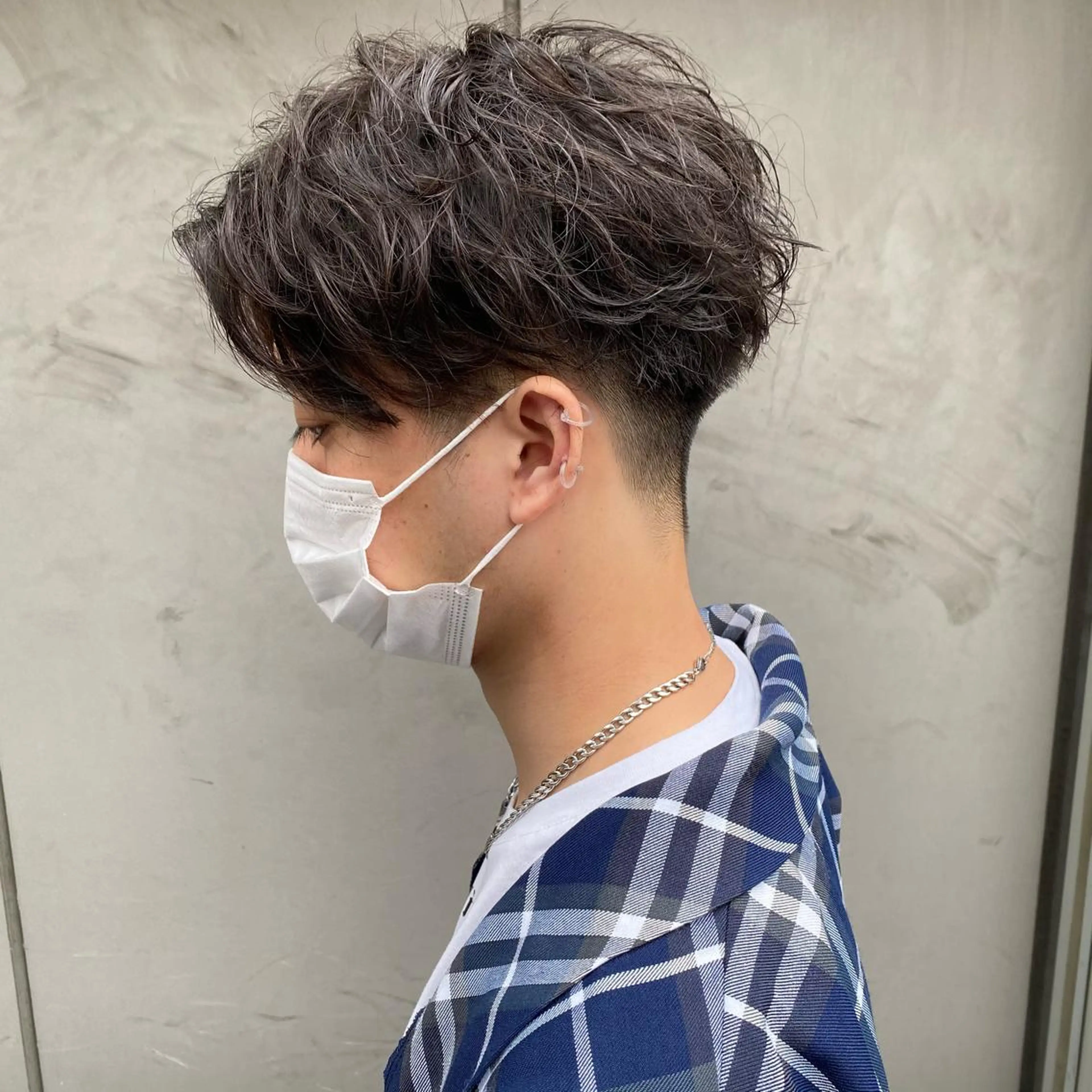 カラー パーマ メンズ 曲がる縮毛矯正🔥 メンズパーマ🔥のヘアスタイル