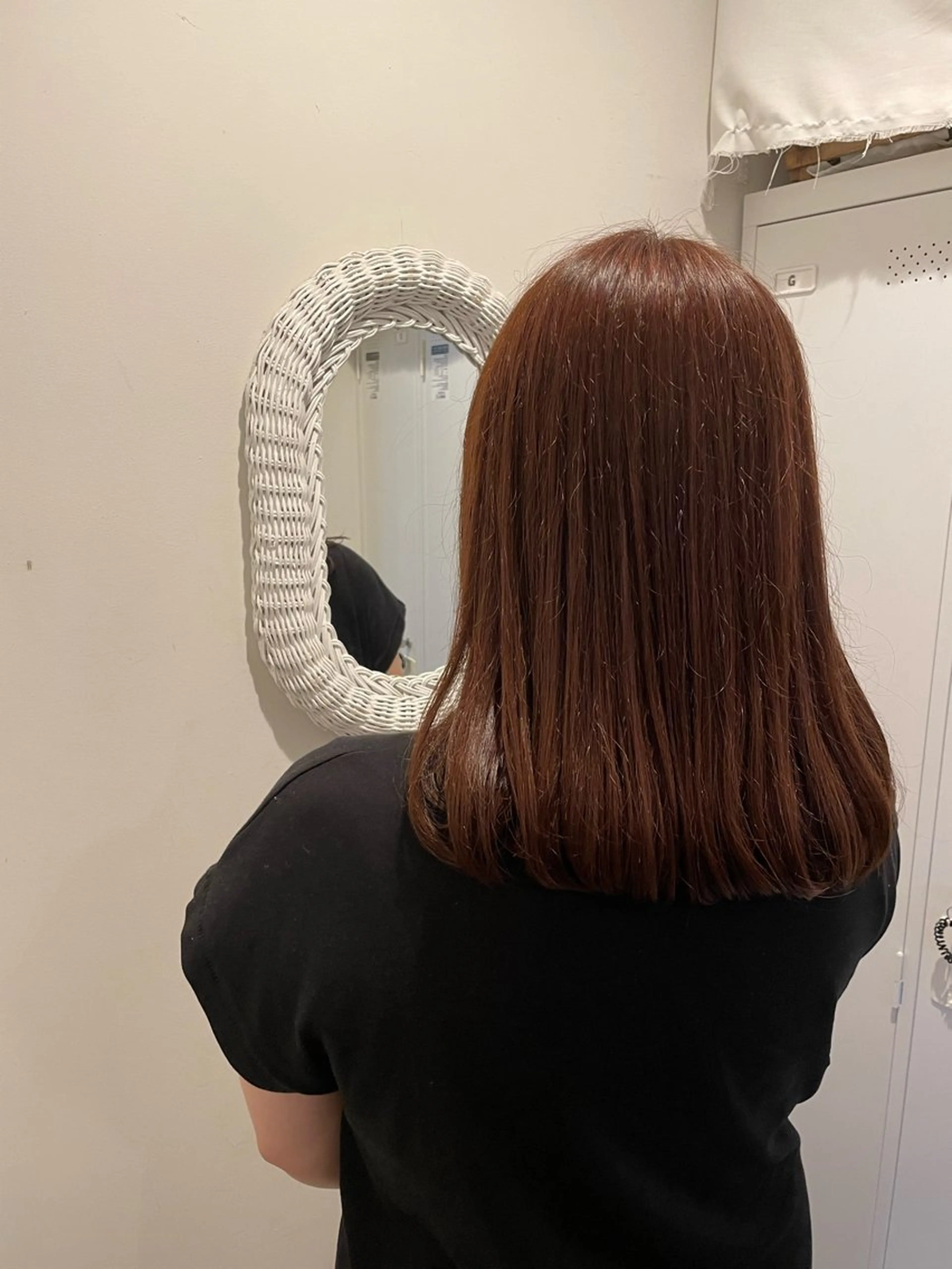 カラー レッドカラー ヘアカラー loty hair design所属・Juri メンズカット募集のヘアスタイル