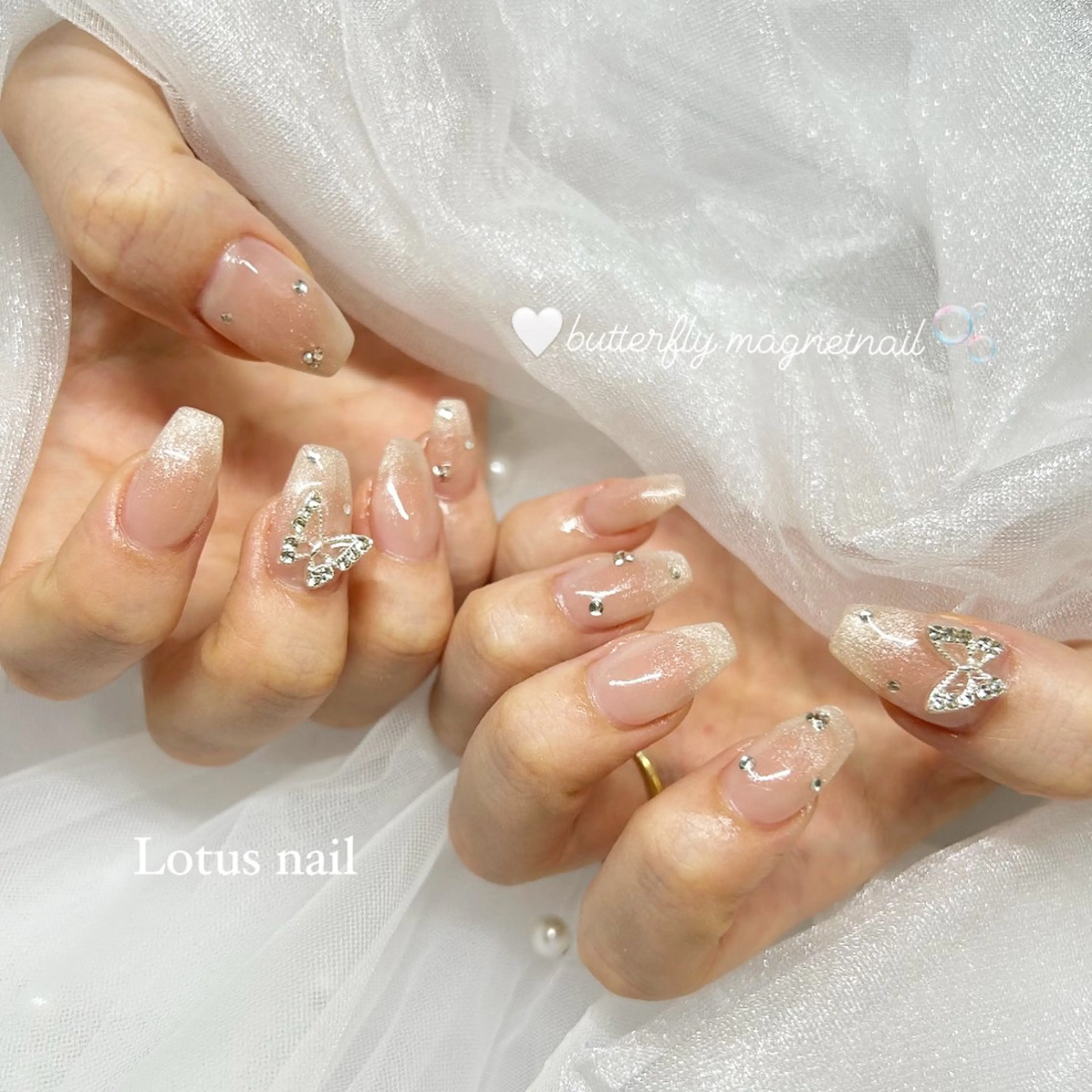 ネイル ハンドネイル privatesalon  Lotusnail所属・Lotus nailのネイルデザイン