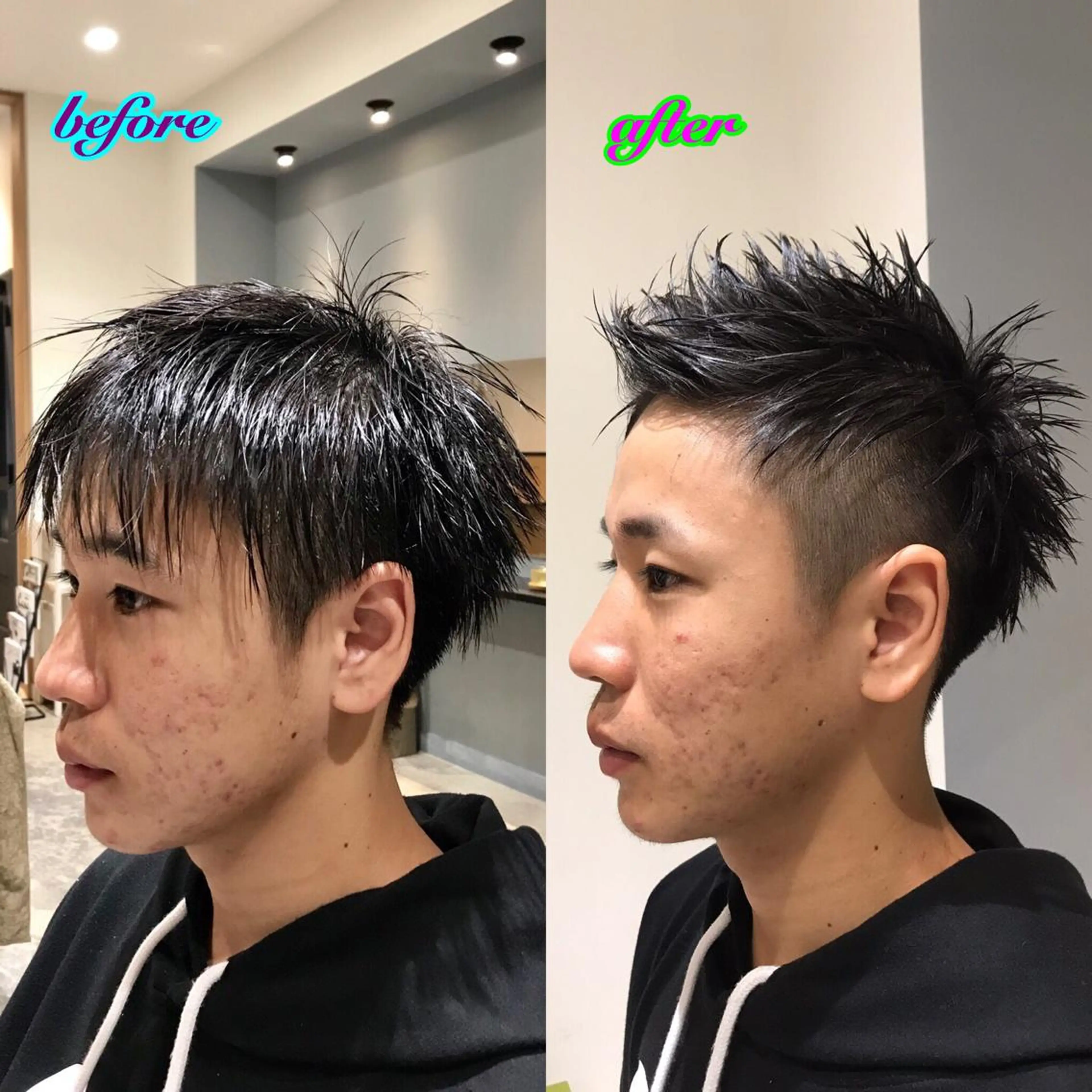 ショート メンズ カット ヘッドスパ KEN KENのヘアスタイル