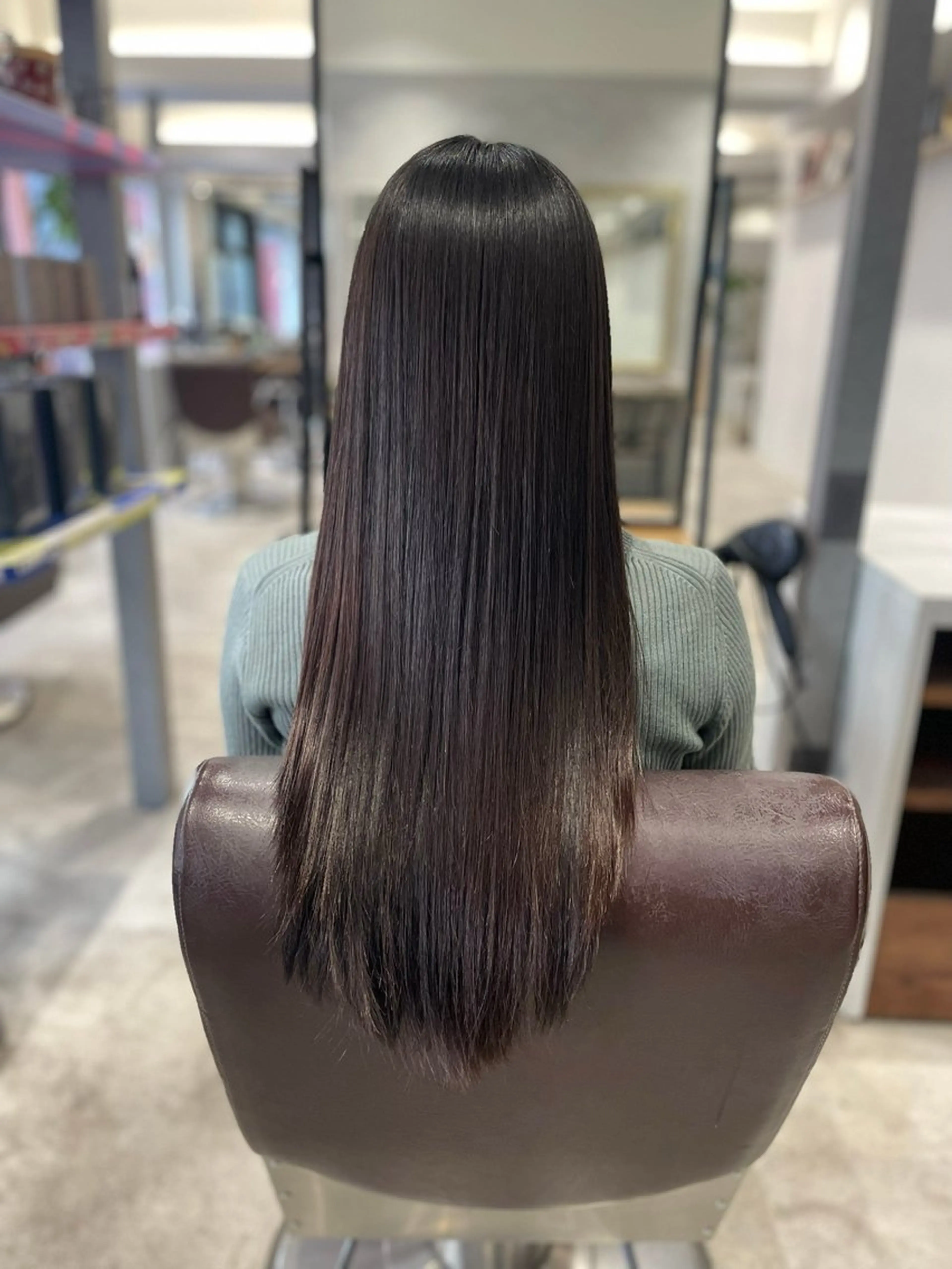 ロング カラー パーマ 透明感/艶感/縮毛 矯正/NATSUMIのヘアスタイル