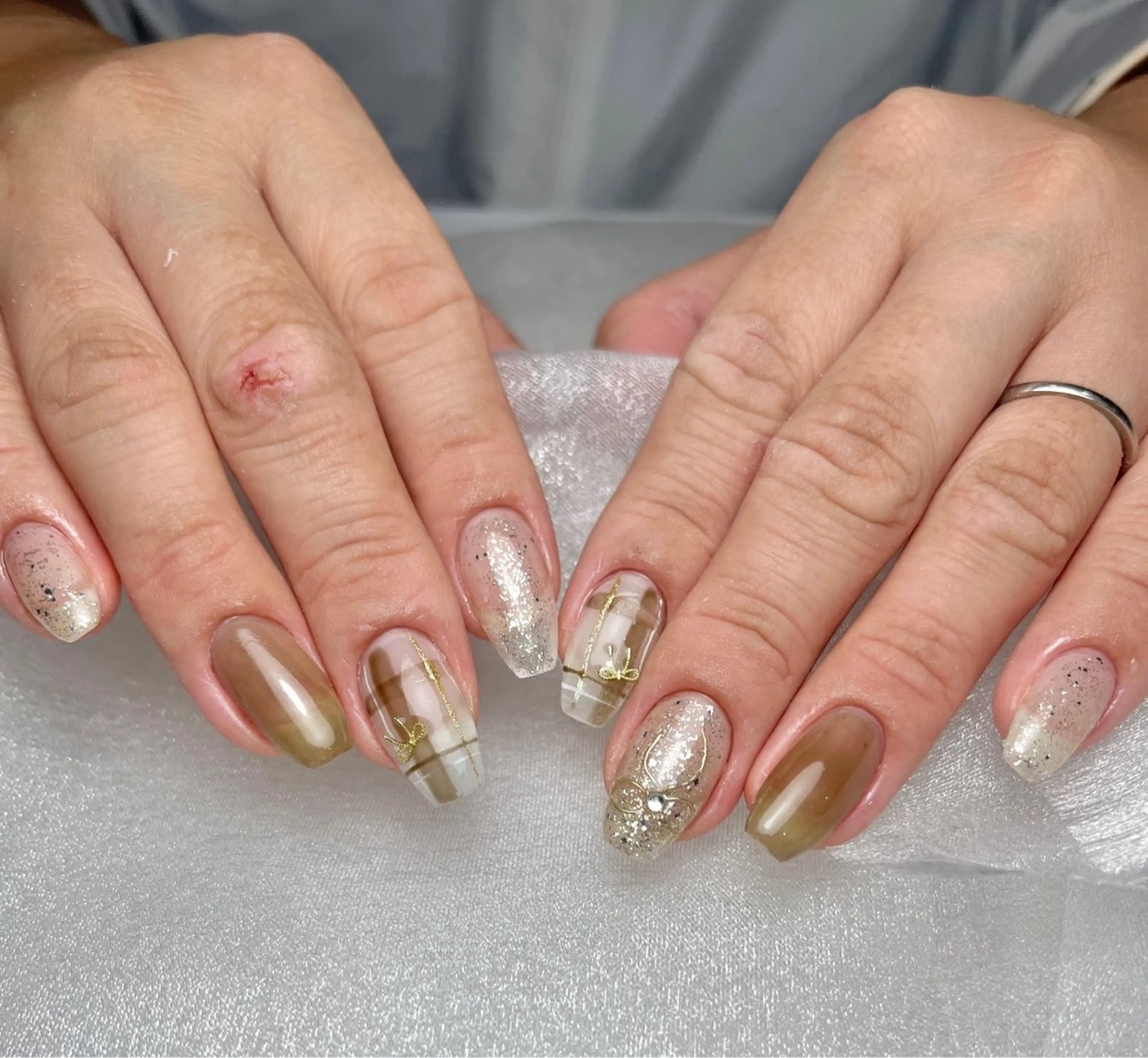 ネイル ハンドネイル Toujours nail所属・Toujours / nijinaのネイルデザイン