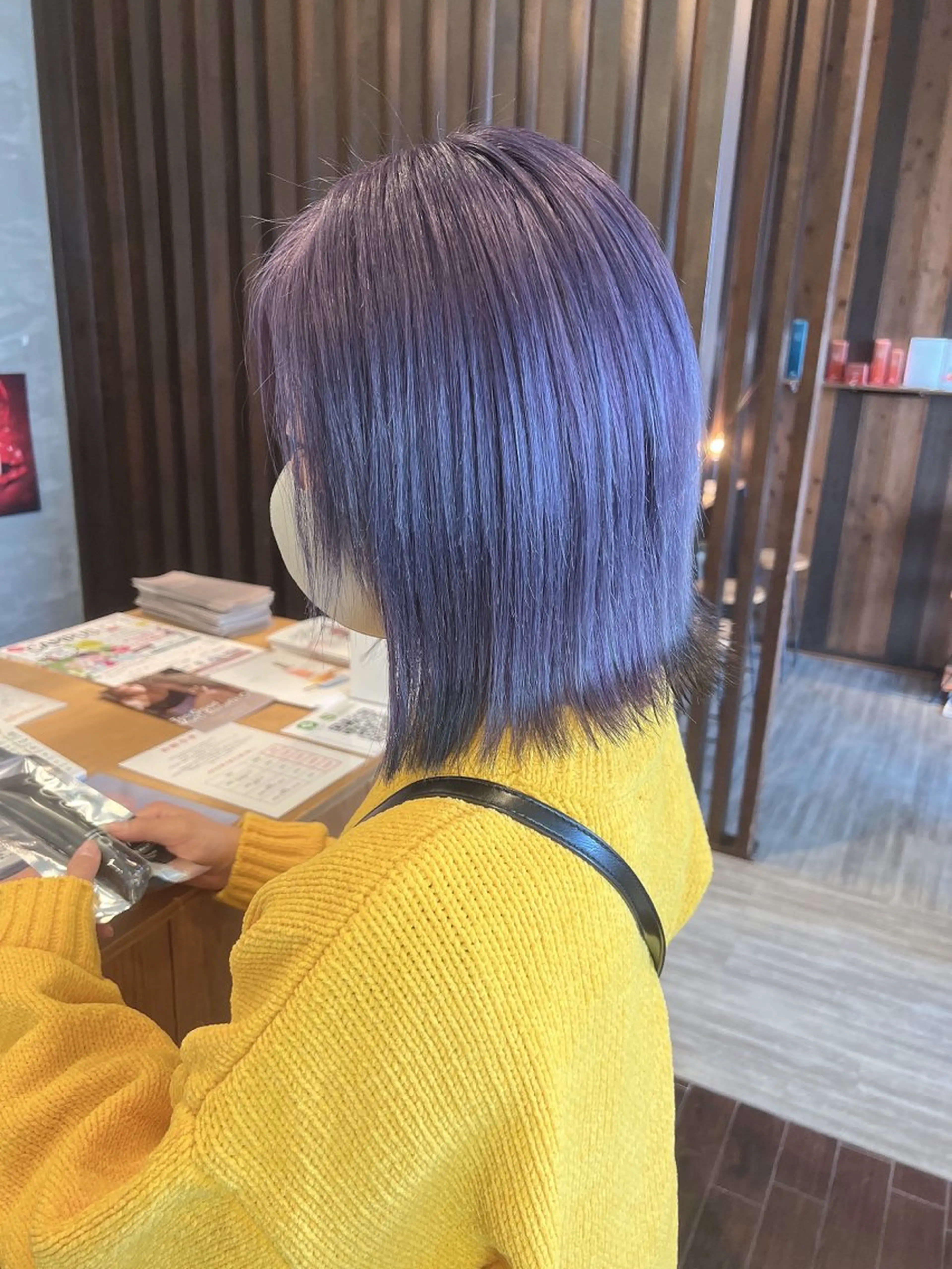 ロング カラー 具志 正太のヘアスタイル