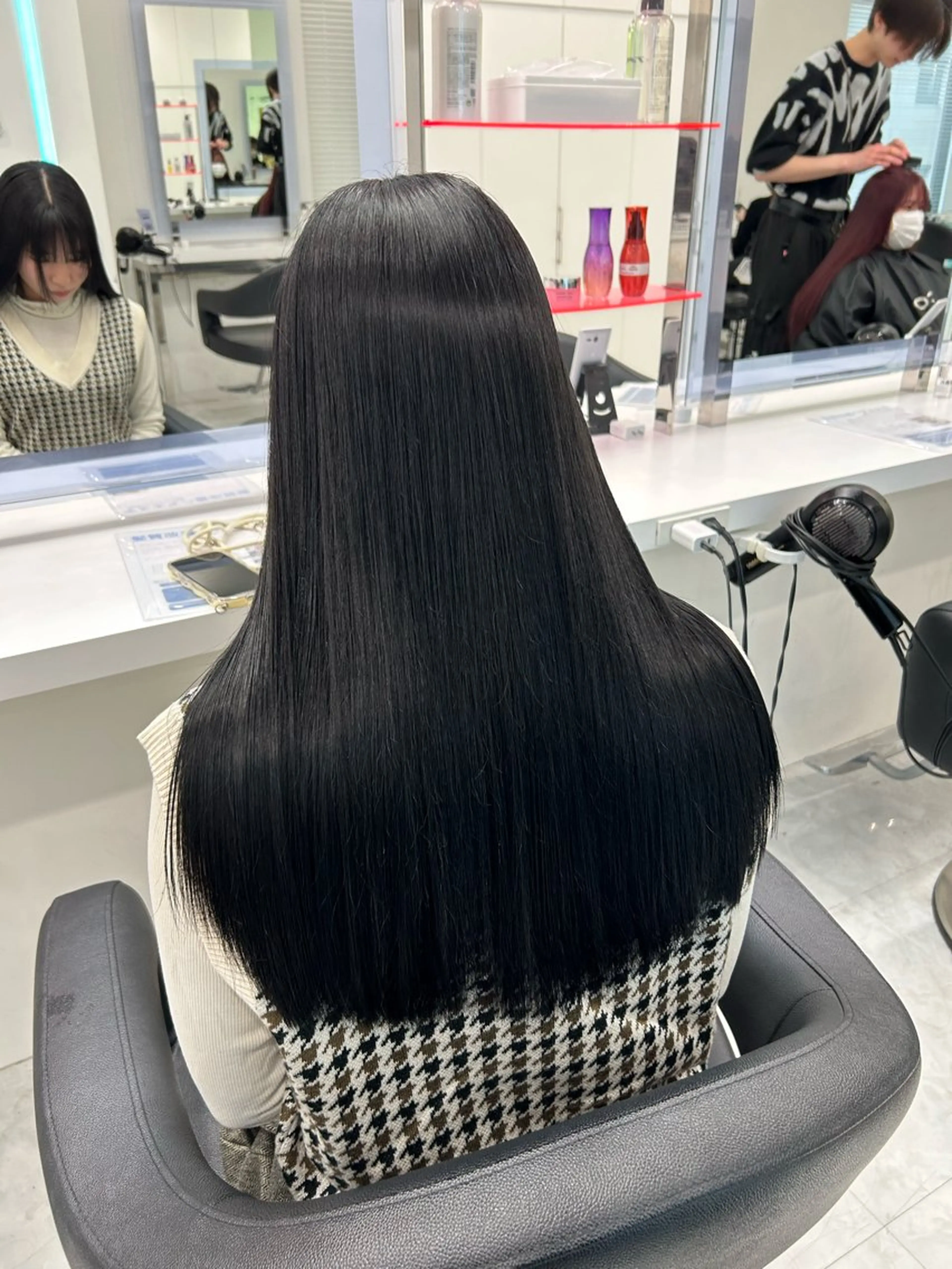 ロング カラー カット ヘアカラー 縮毛矯正 💖透け感ベージュ KOTA💖のヘアスタイル