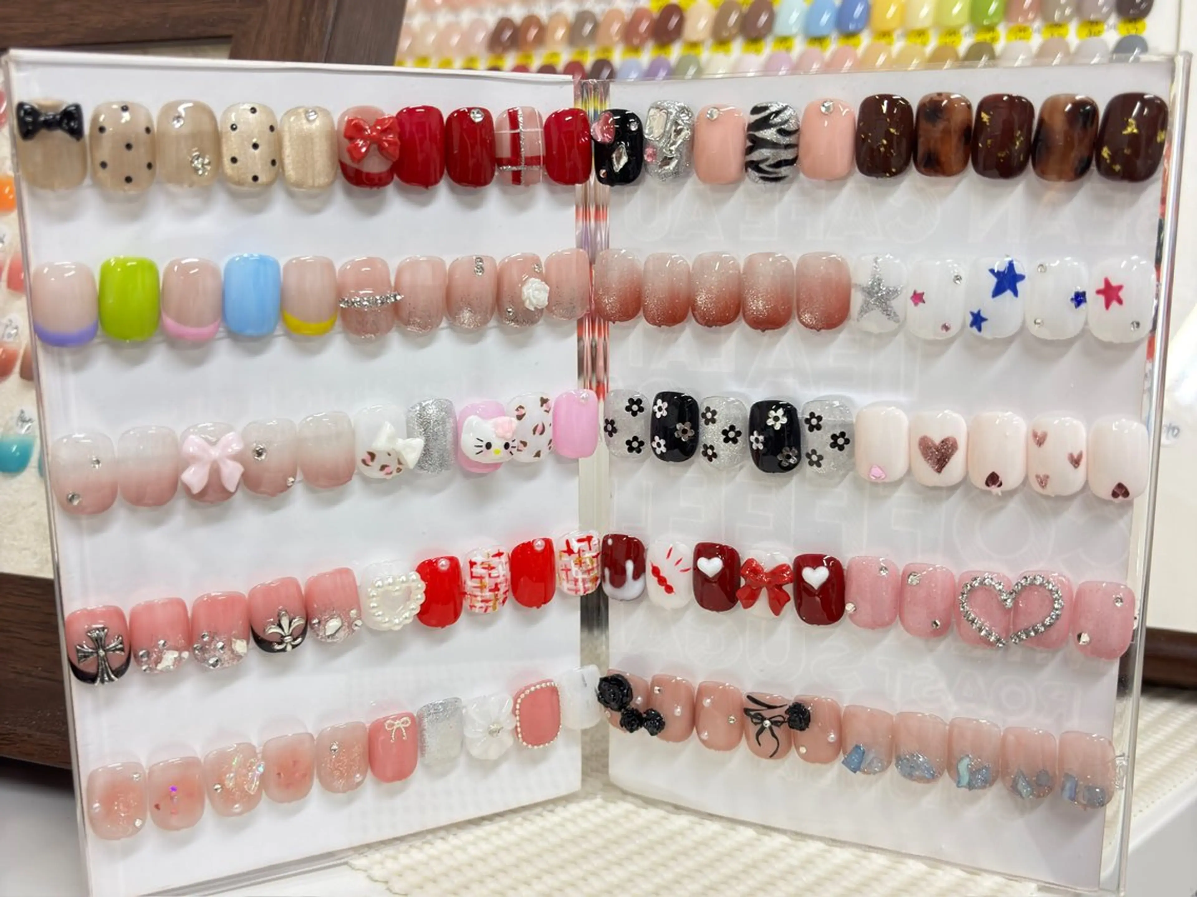 【チップスカルプ定額】チップ長さ出し込みトレンド定額デザインコースの写真