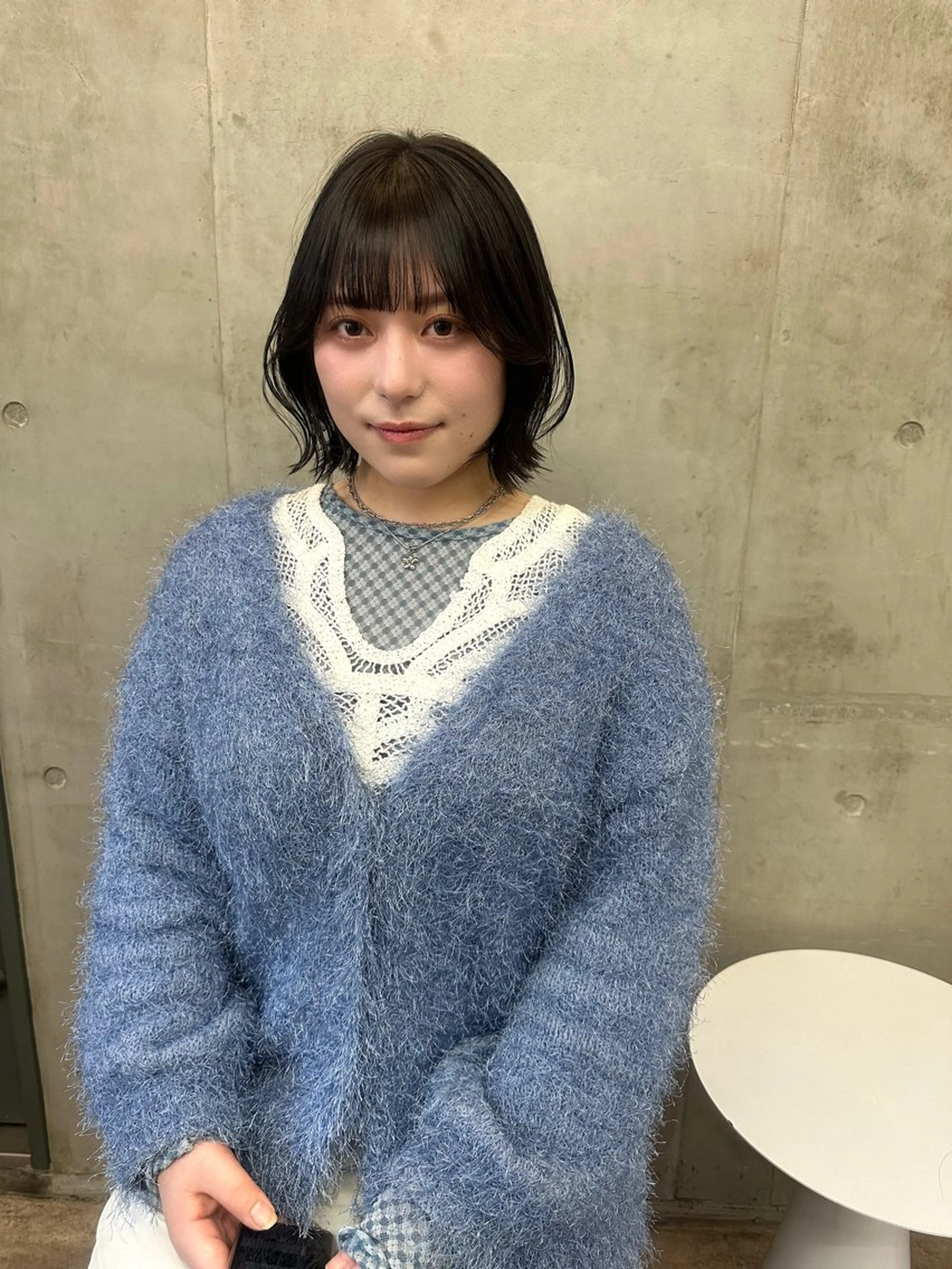 ショート カラー ボブレイヤー ボブ レイヤーカット カット SALT WATER　恵比寿所属・レイヤーカット💫 ／HARUKA🎀のヘアスタイル