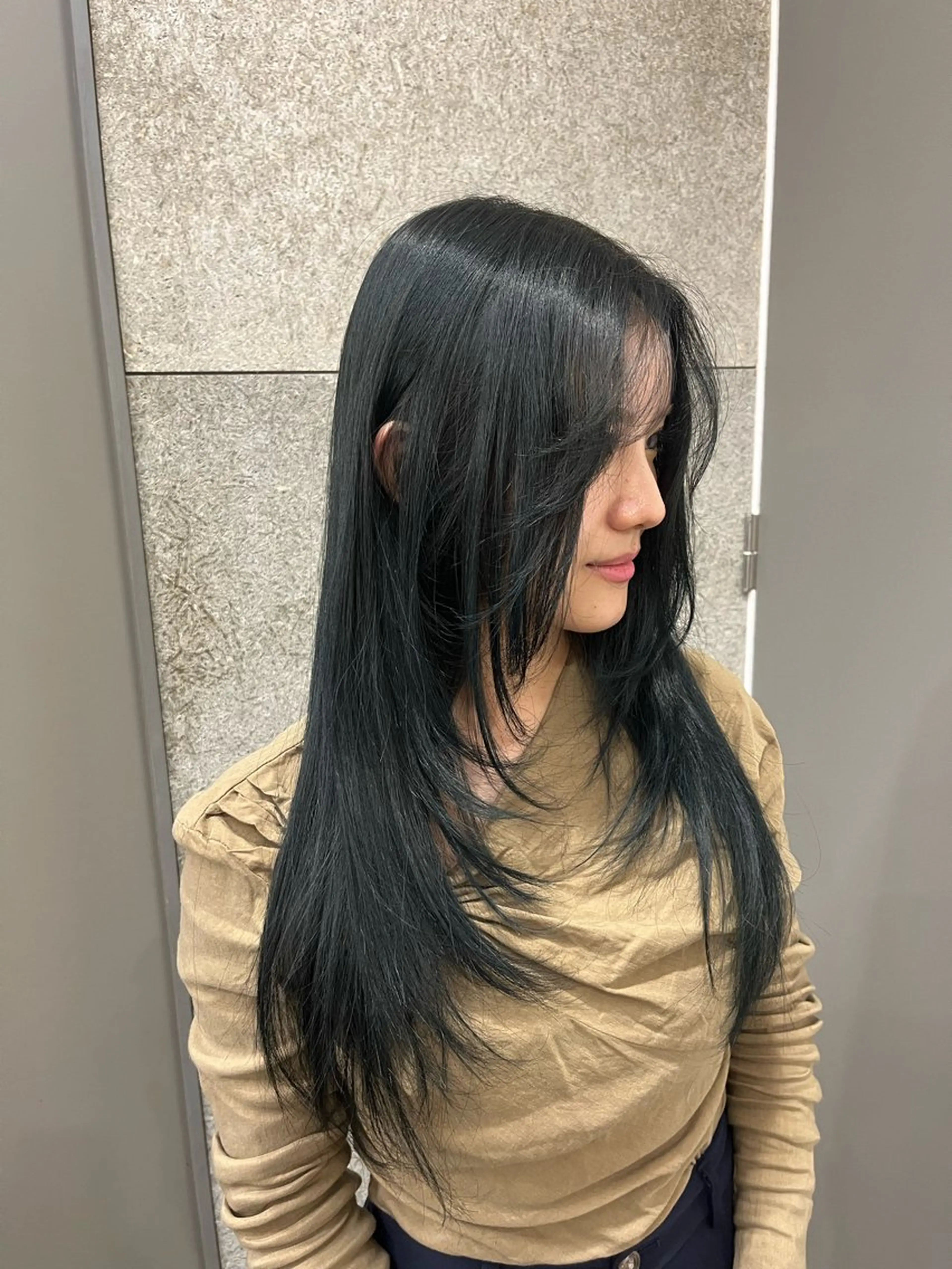 ロング ヘアカラー rico／ fit standのヘアスタイル