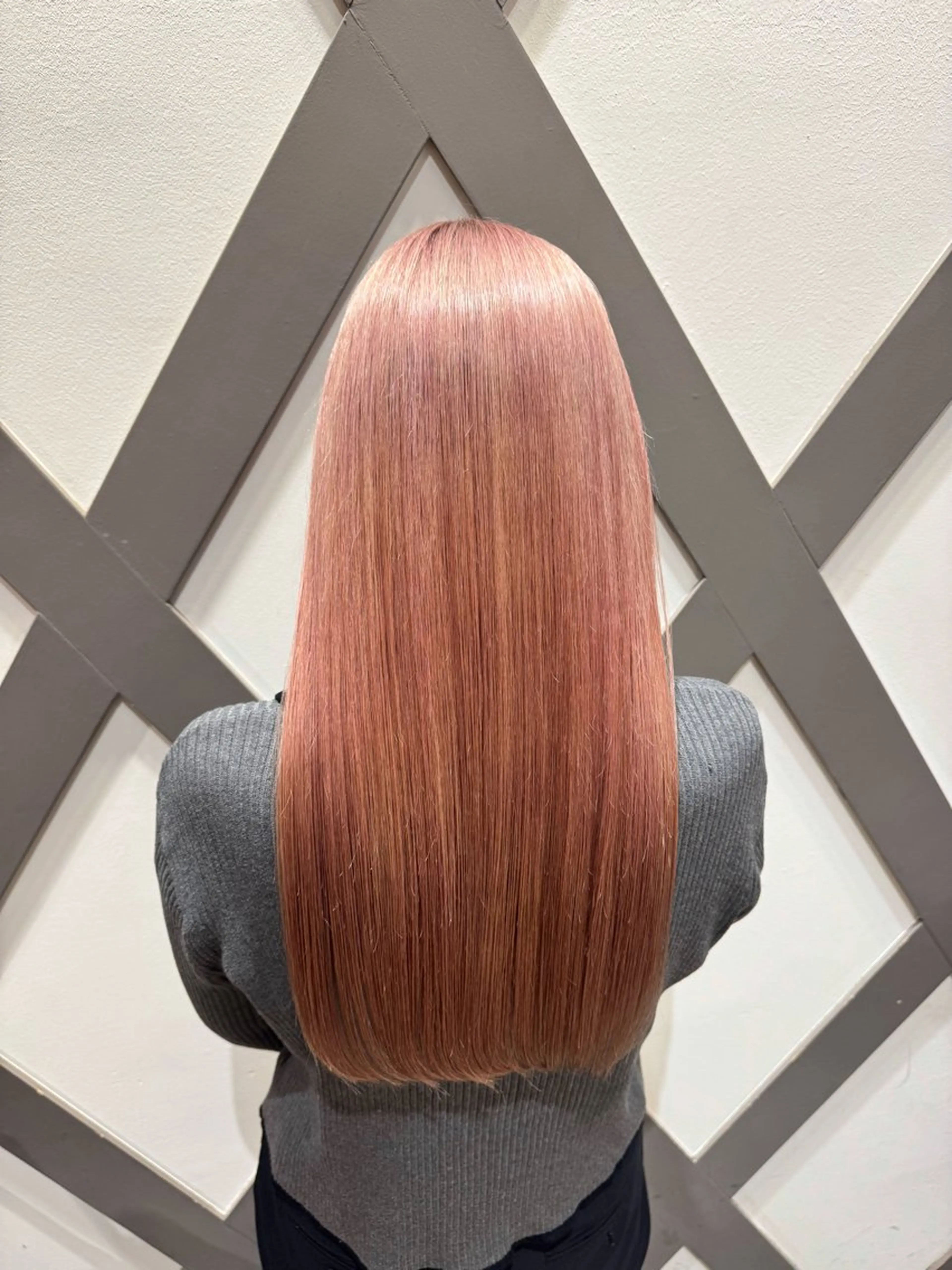 ロング ヘアカラー トリートメント echelle所属・るな/echelle 【カットモデル募集】のヘアスタイル