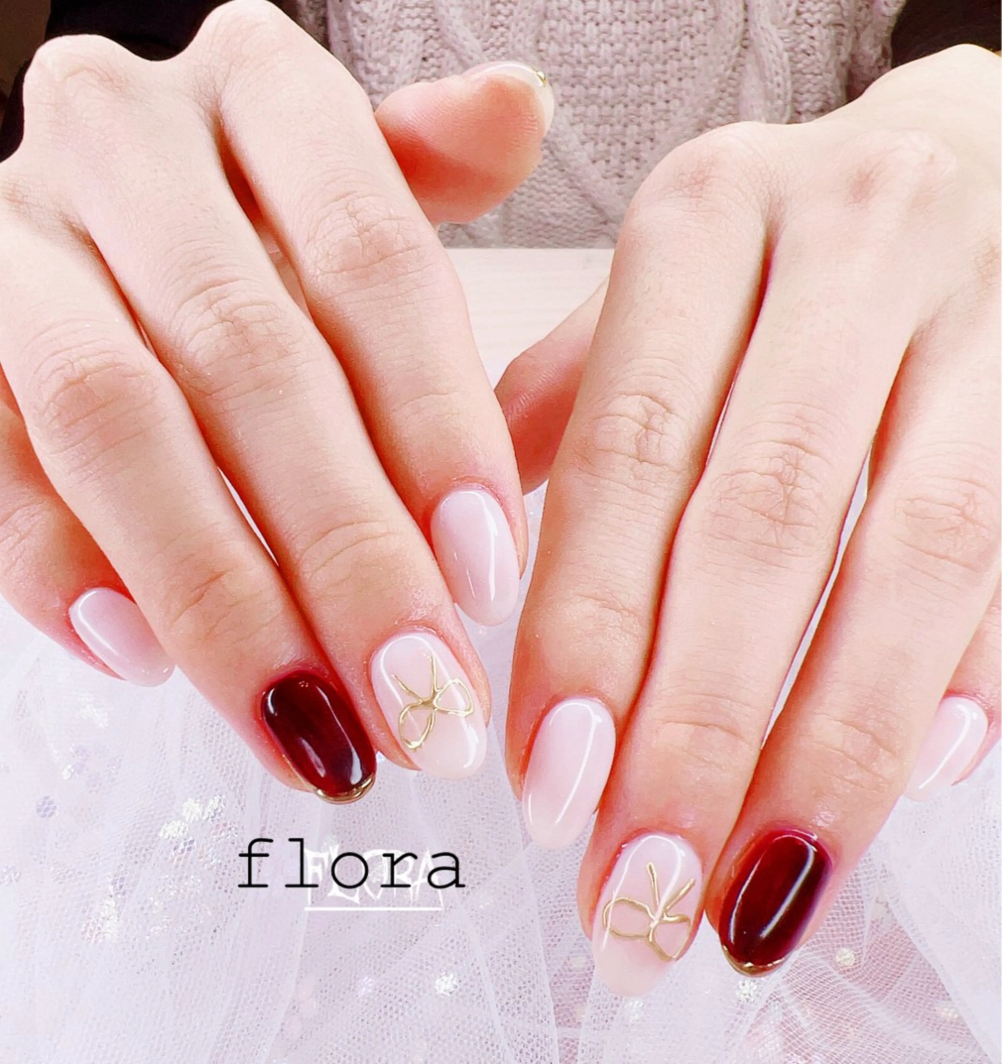 ネイル ハンドネイル flora nailのネイルデザイン