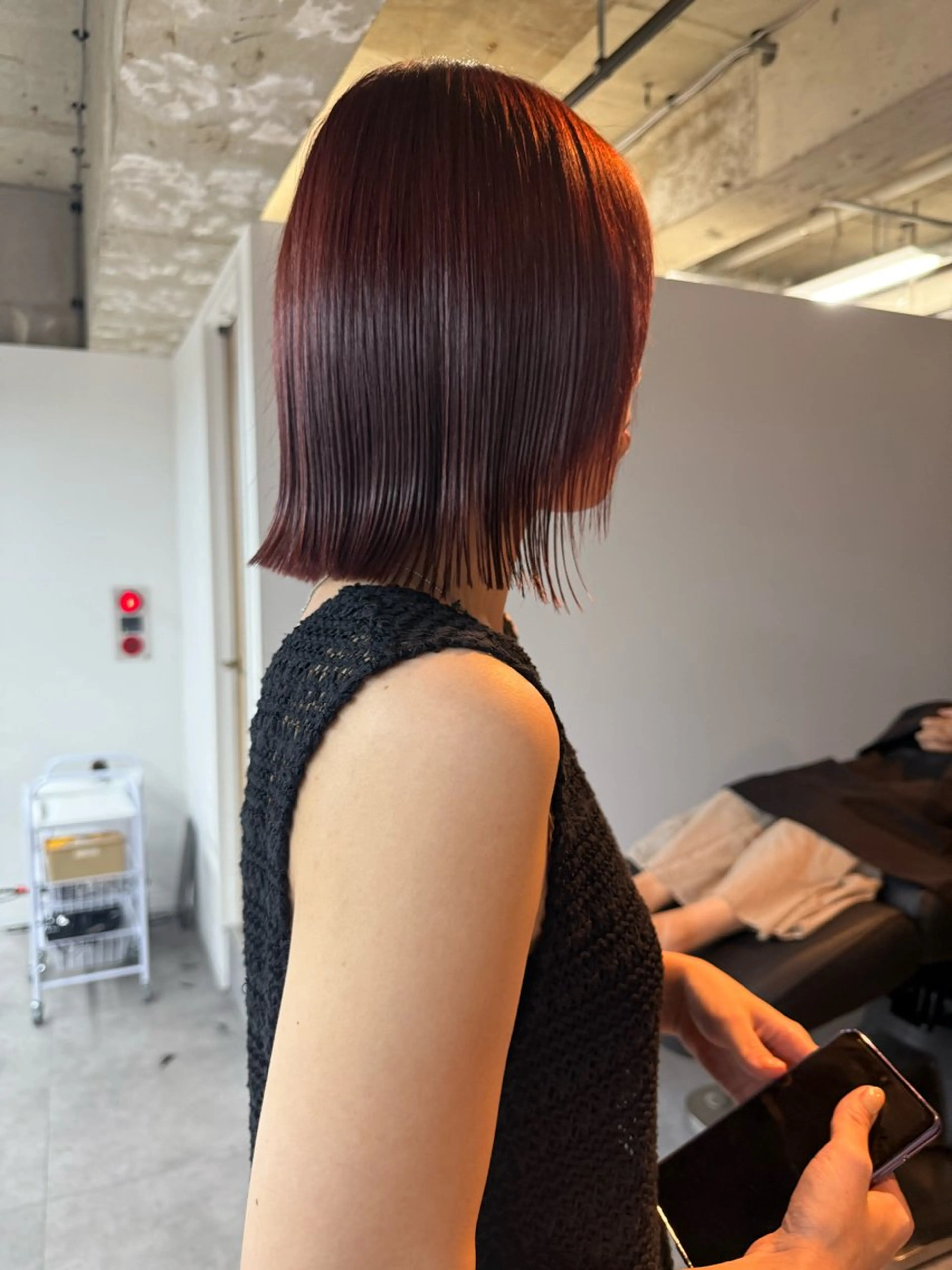 ショート ヘアカラー 𝗿 𝗶 𝗶 ／ナチュラルカラーのヘアスタイル