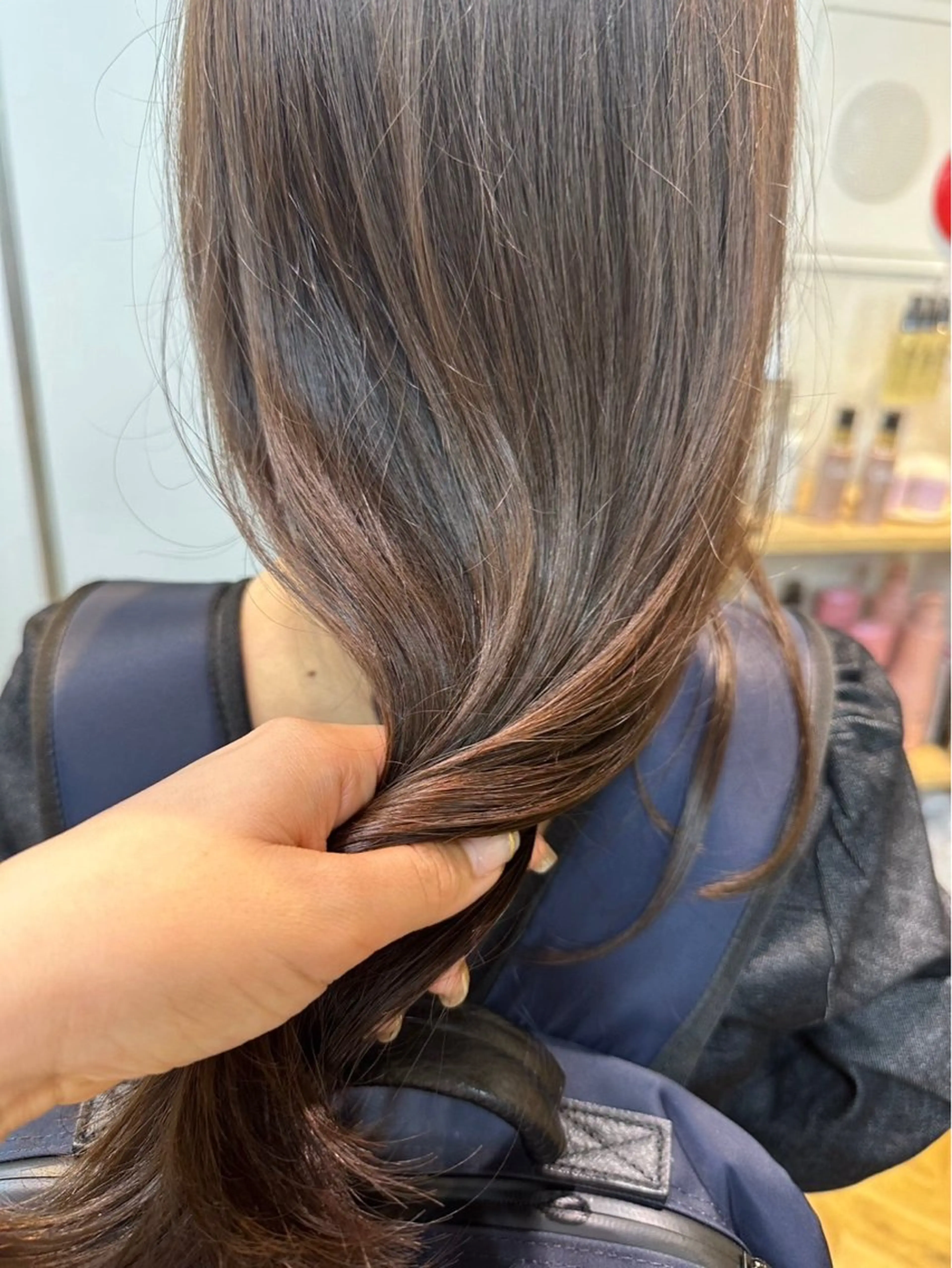 カラー ブラウンカラー ナチュラルブラウン 暗めモテカラー 🫧ruko🌿銀座のヘアスタイル