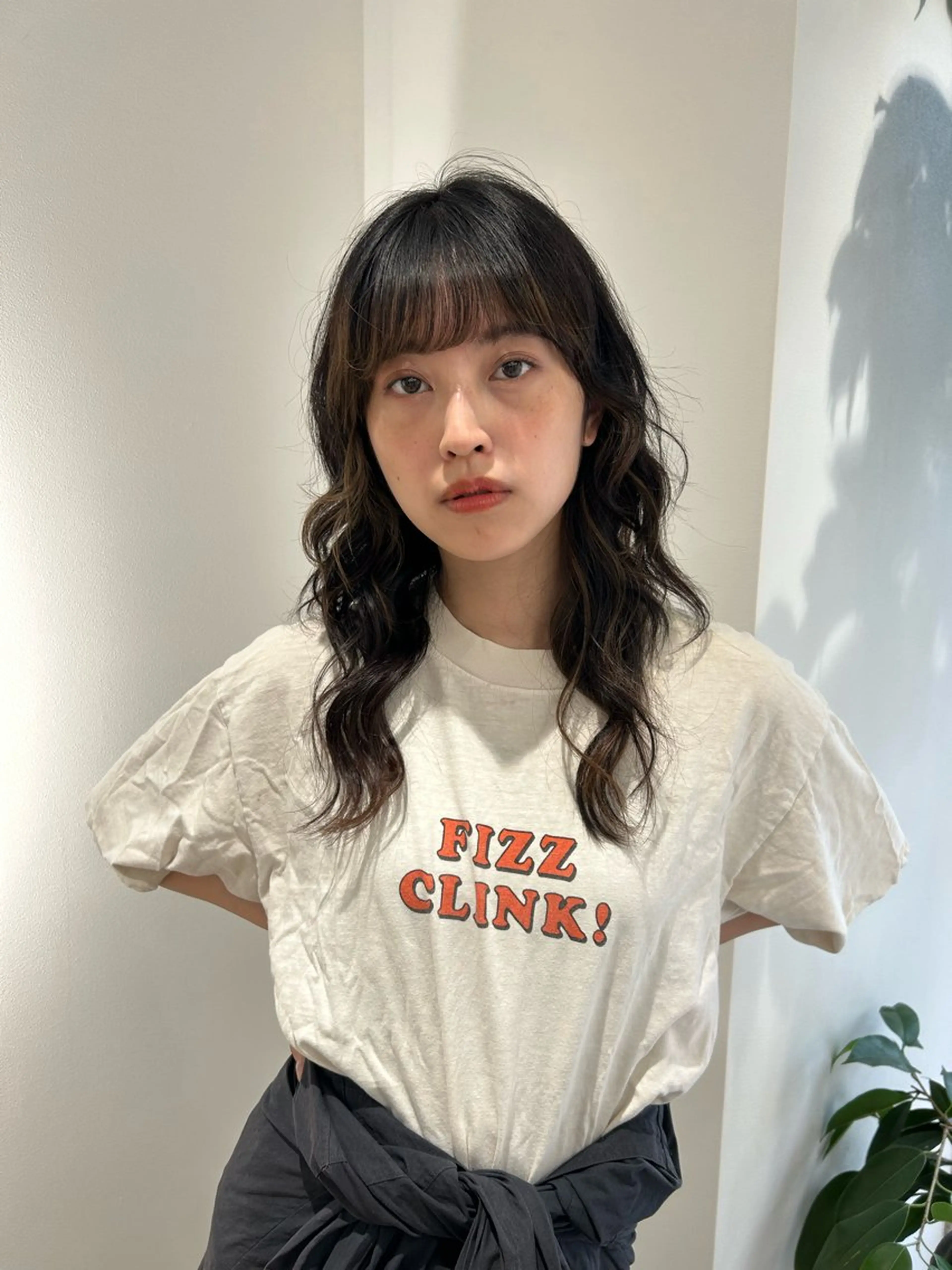 セミロング パーマ セミロングパーマ 似合わせカット /カラー/たきのヘアスタイル