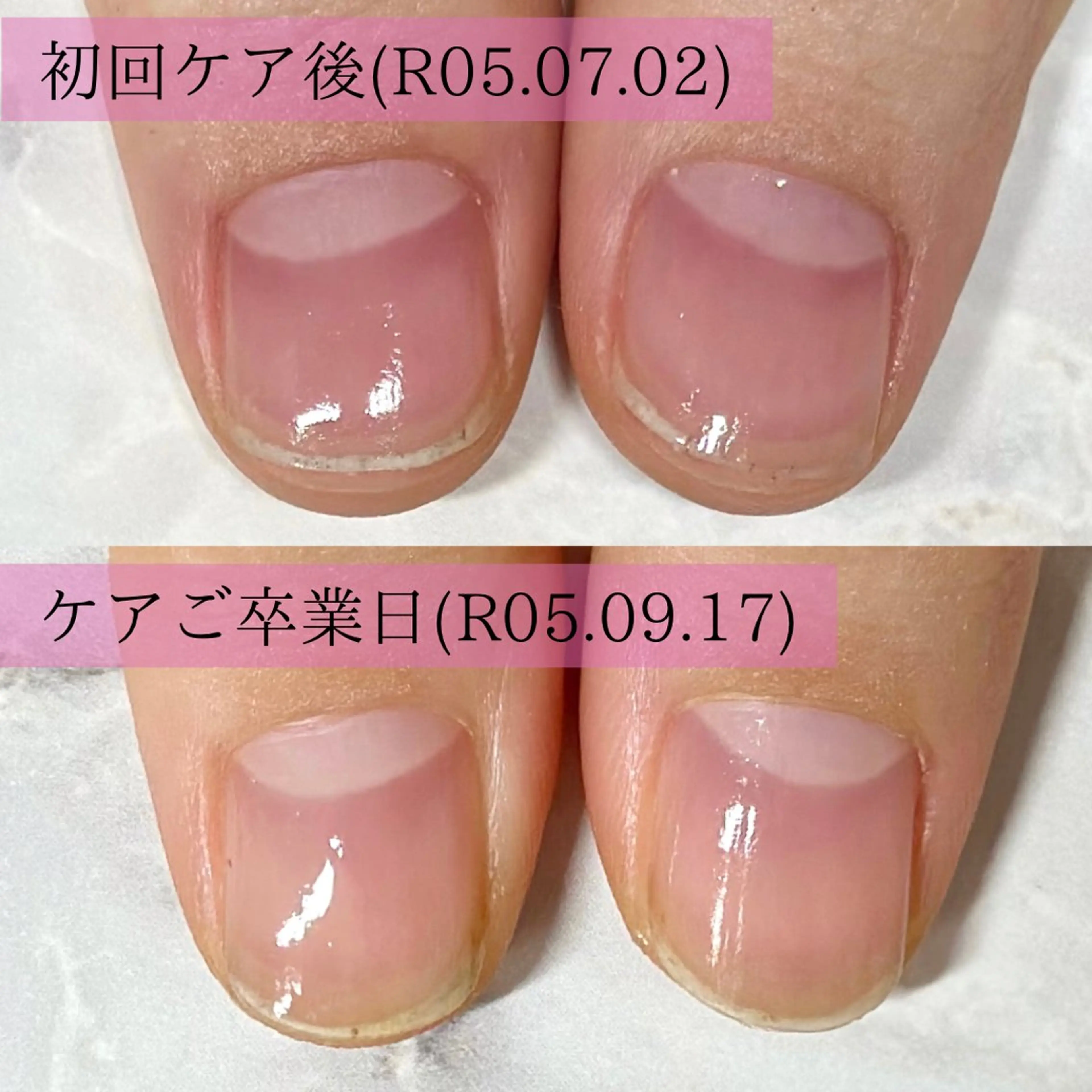 ショート ハンドケア Yuki S.Nailのネイルデザイン