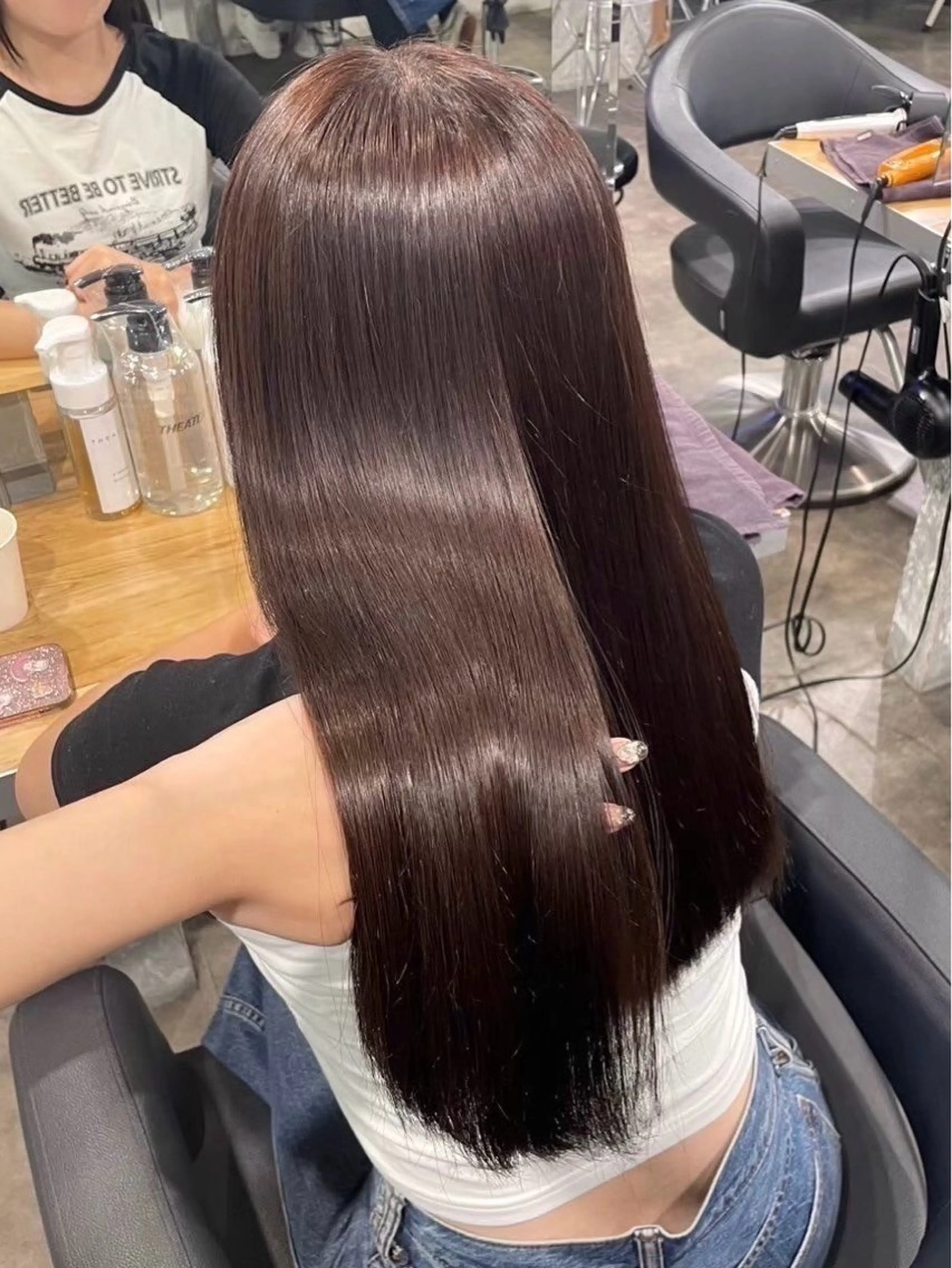 カラー 髪質改善 マティス 表参道(matiz)所属・透明感ワンカラー🌺 ARISA🏝のヘアスタイル