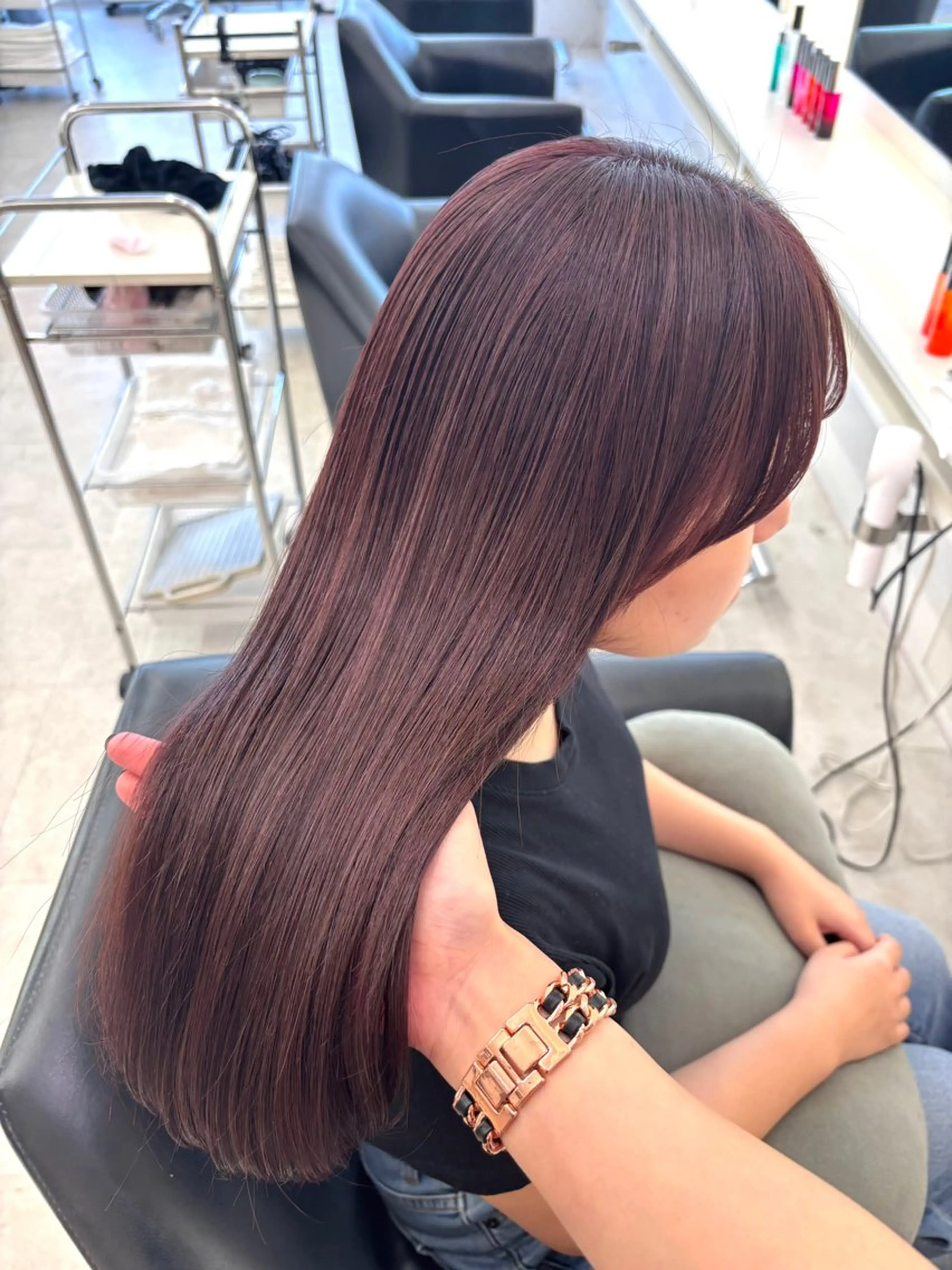 ロング カラー ヘアカラー ParveMix‎‎ ‎🤍加藤理沙のヘアスタイル