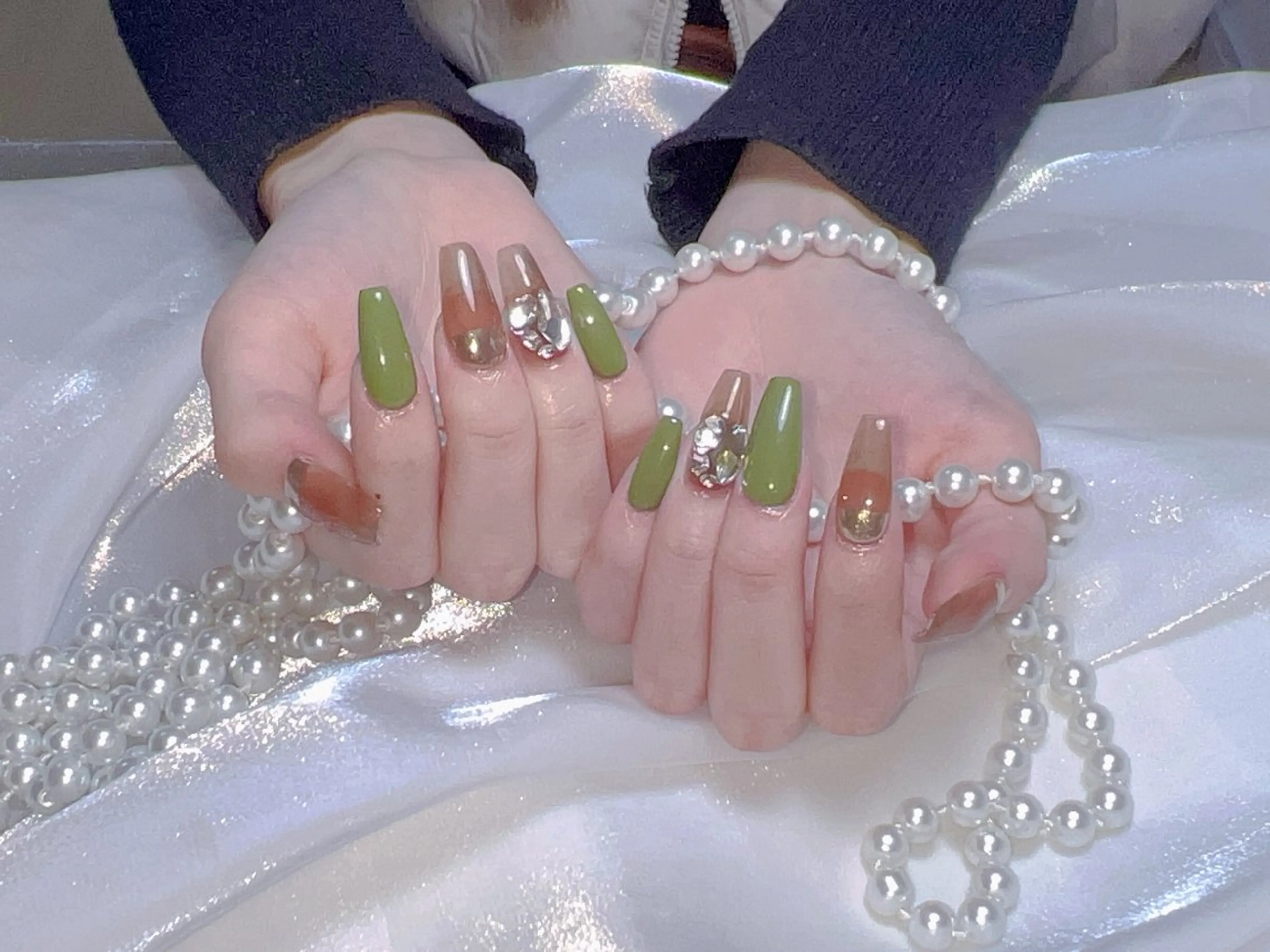 ネイル ハンドネイル UMI GINZA NAIL SALON所属・Yu na💖🎀のネイルデザイン