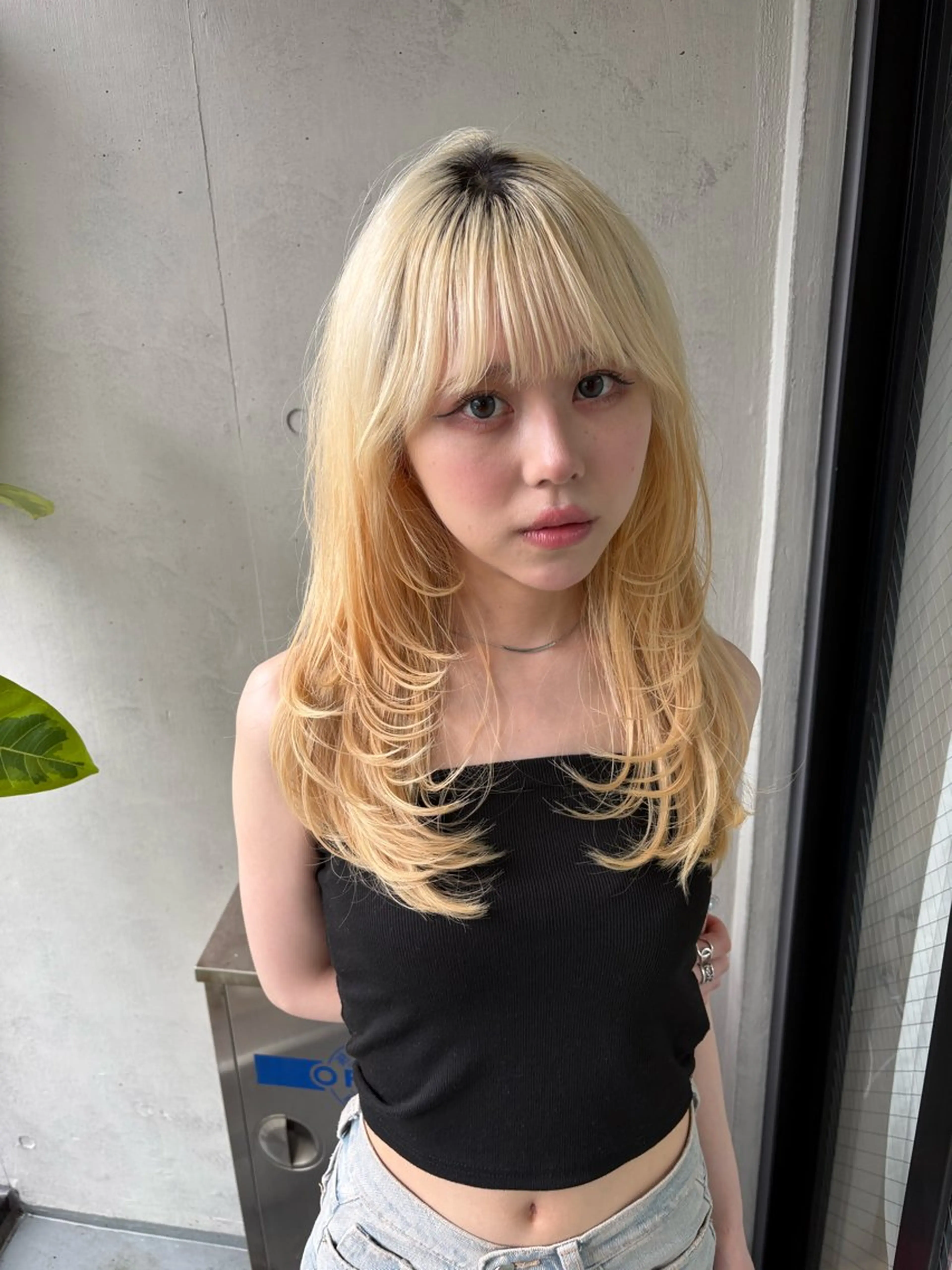 ロング カット トリートメント ヘッドスパ ヘアセット レイヤー/ハイトーン 🪼風香のヘアスタイル