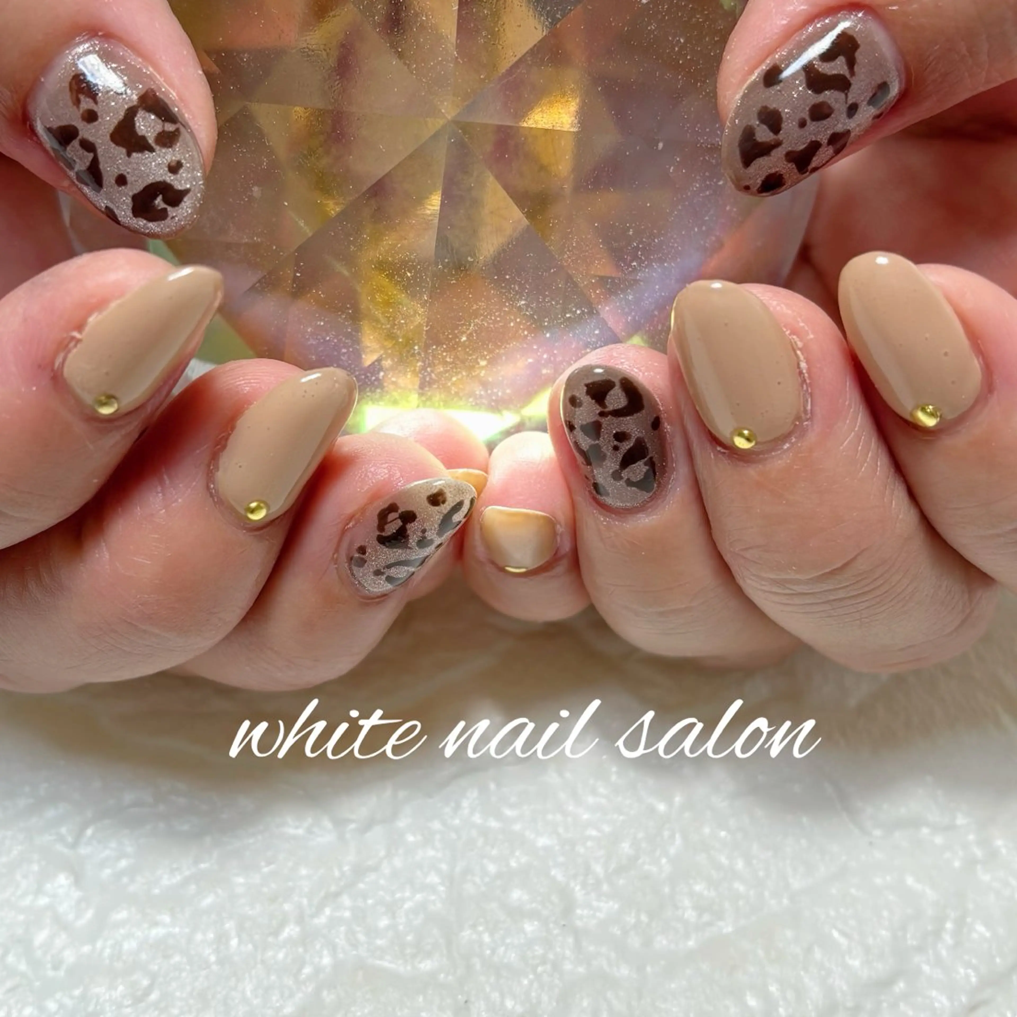 ネイル フットネイル ハンドネイル white nail salonのネイルデザイン