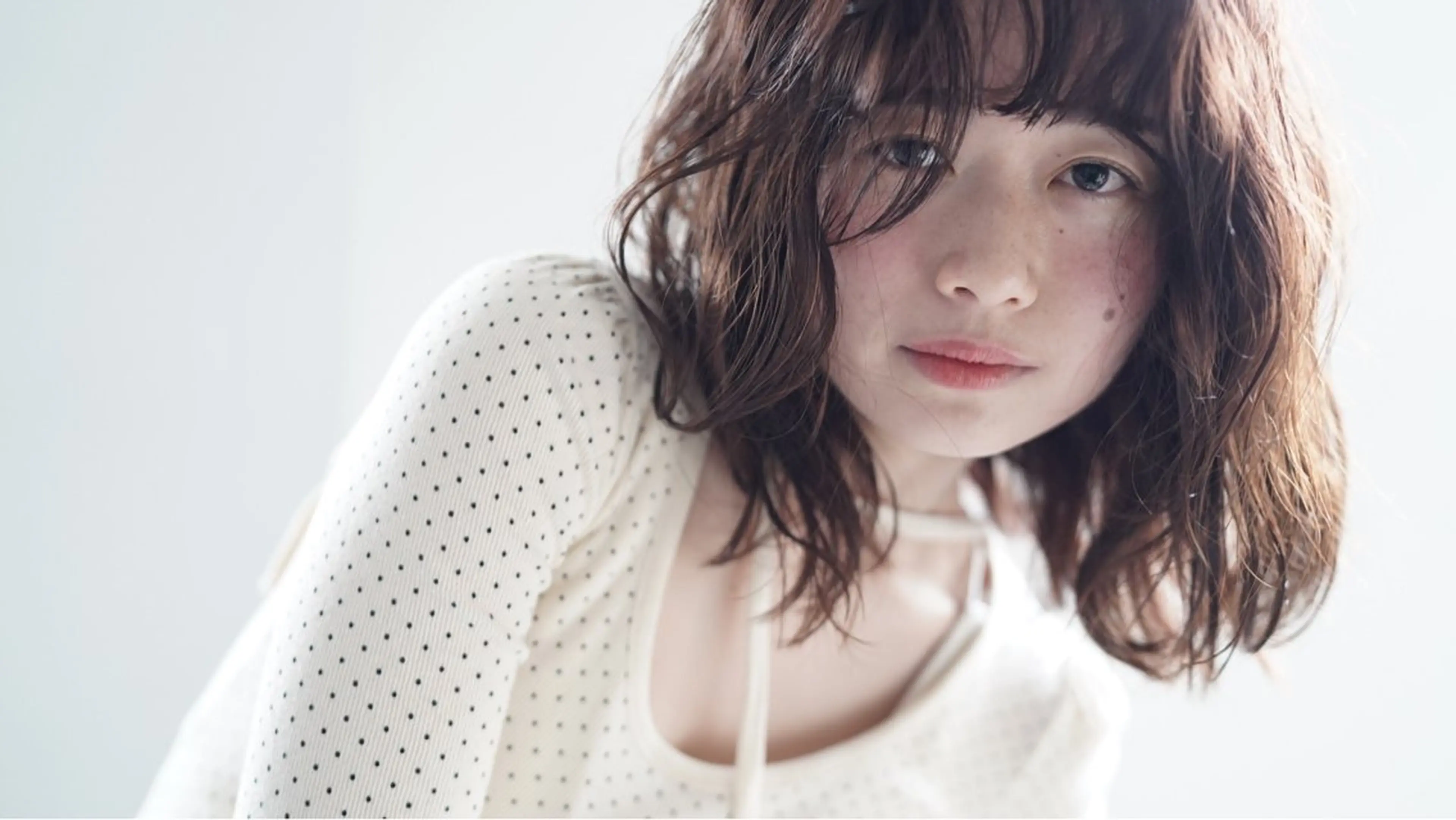 ミディアム カラー ラベンダーカラー ktwo☆ 暗艶髪☆姫野琳のヘアスタイル
