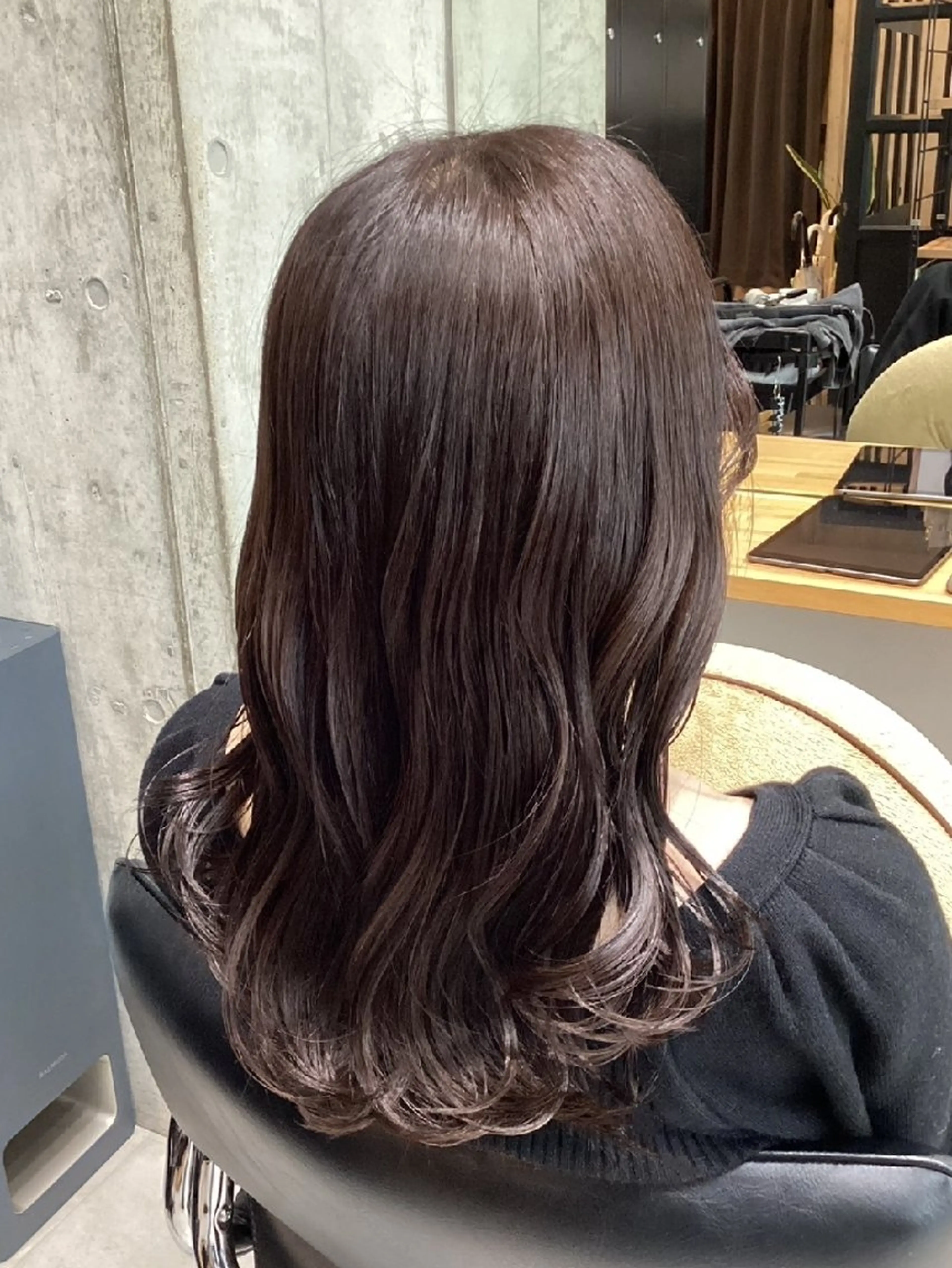 ミディアム カラー カット ヘアカラー ヘアアレンジ/透明感 カラー/AKARIのヘアスタイル