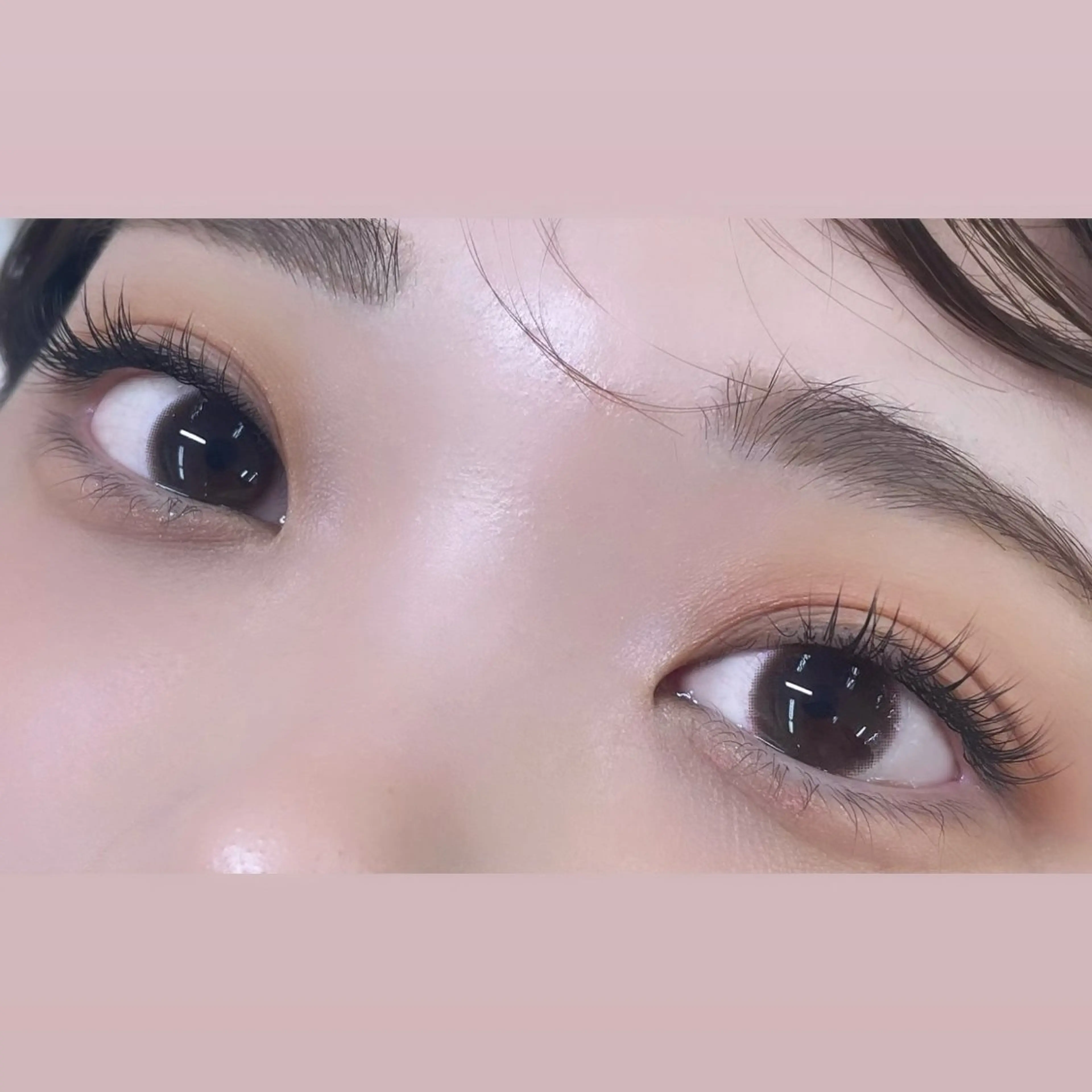 マツエク・マツパ キュート new-line eye+Tokyo所属・aoki kokoneのマツエク・マツパデザイン